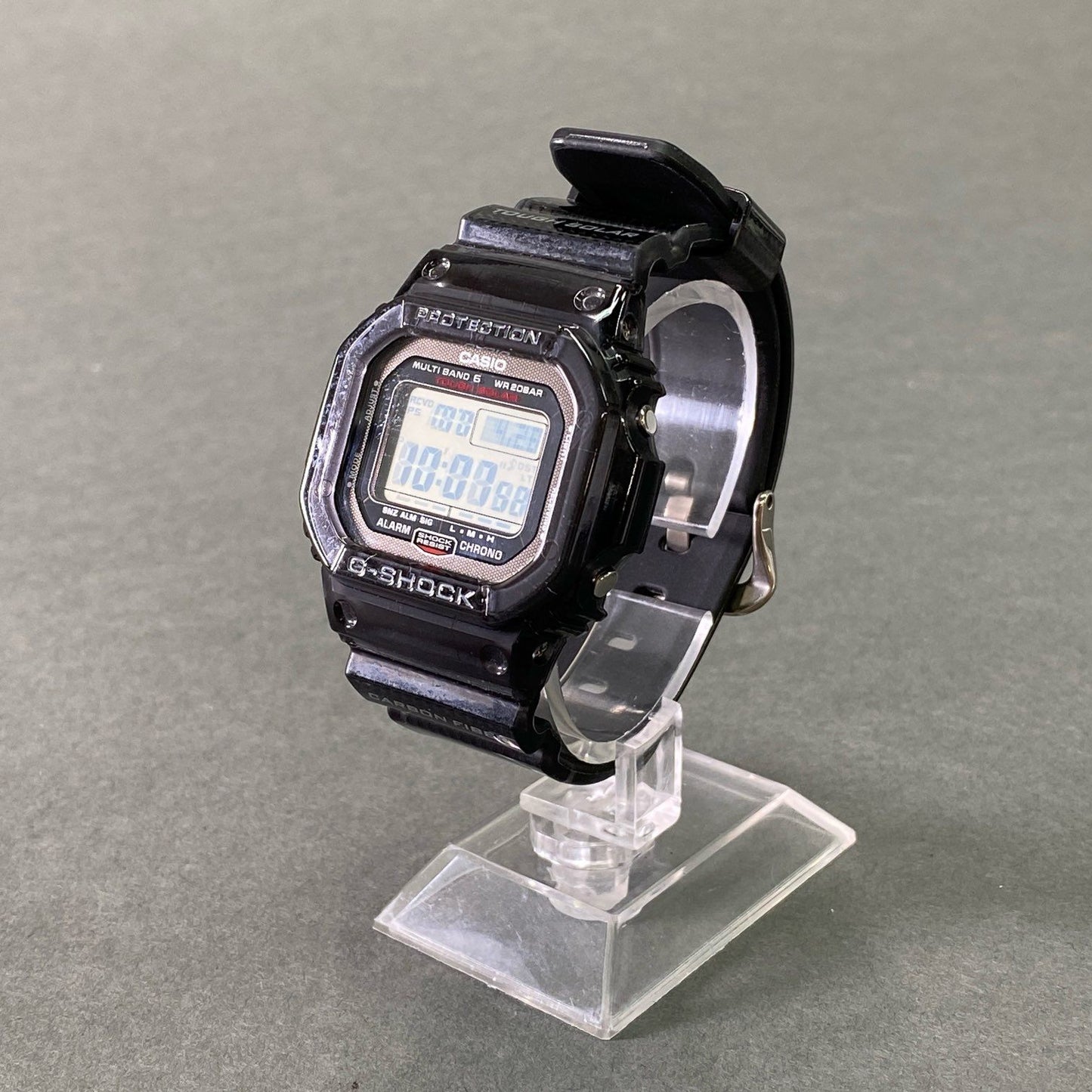 e8 CASIO カシオ G-SHOCK ジーショック デジタル腕時計 ソーラー 20BAR GW-S5600U-1JF ブラック Watch