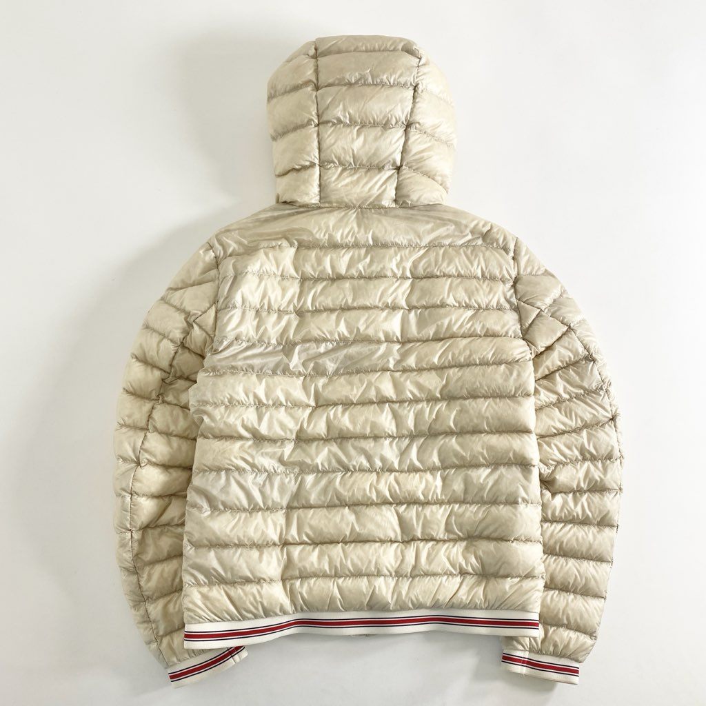 31f8 MONCLER モンクレール ダウンジャケット ELIOT GIUBBOTTO サイズ1(メンズS) ベージュ メンズ 国内正規代理店