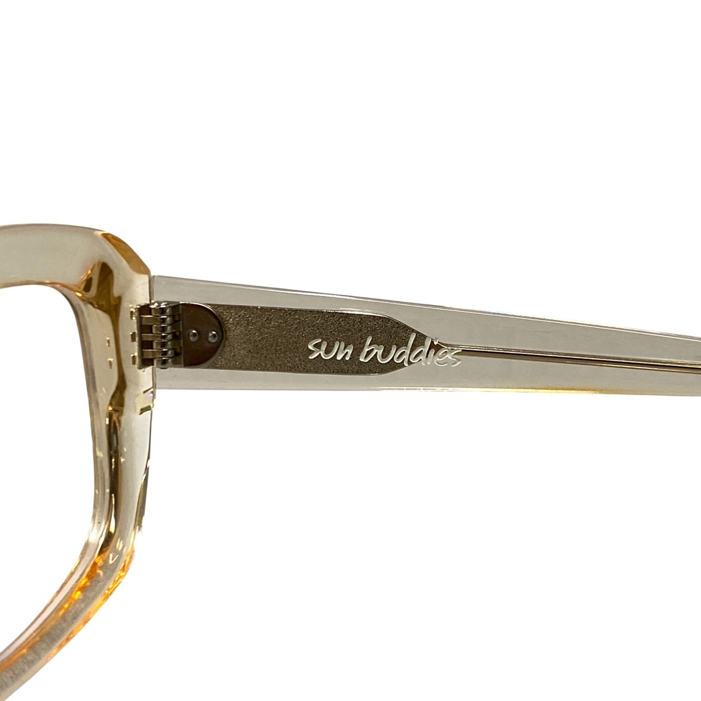 L10 SUN BUDDIES サンバディーズ JUNIOR クリア スクエア メガネ CLEAR 透明 アイウェア サングラス ハードケース付t18r