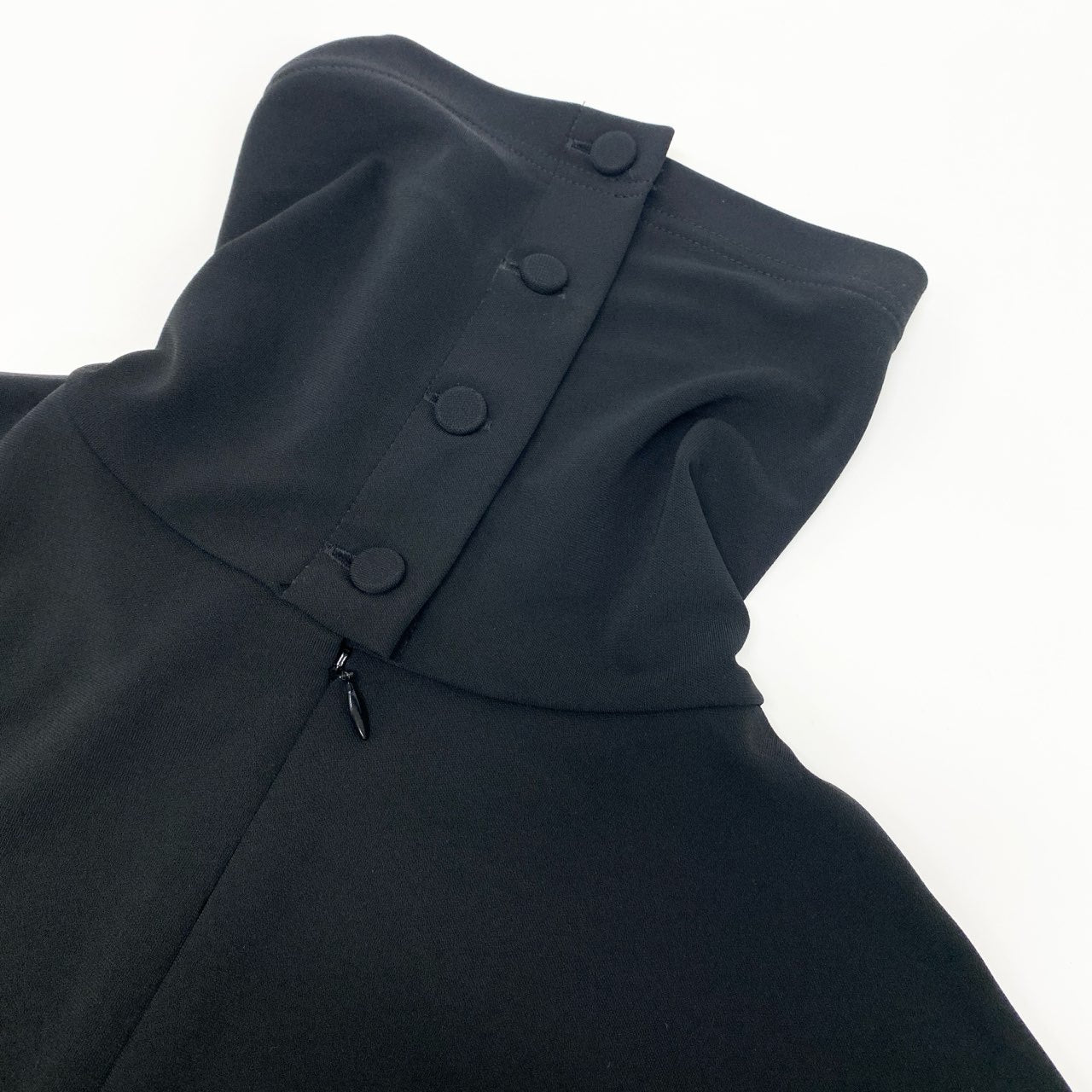 28k29 TOKUKO 1er VOL トクコプルミエヴォル 長袖 ロングワンピース 異素材切替 花柄プリント ストレッチ○ レディース 女性用 9 ブラックu02t