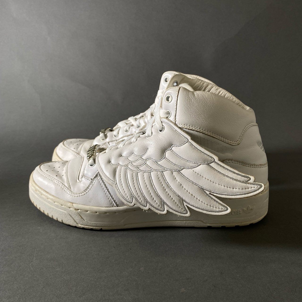 5g19 《希少》 adidas アディダス × JEREMY SCOTT ジェレミースコット JS WINGS ウィングス スニーカー G04654 27cm ホワイト シューズ