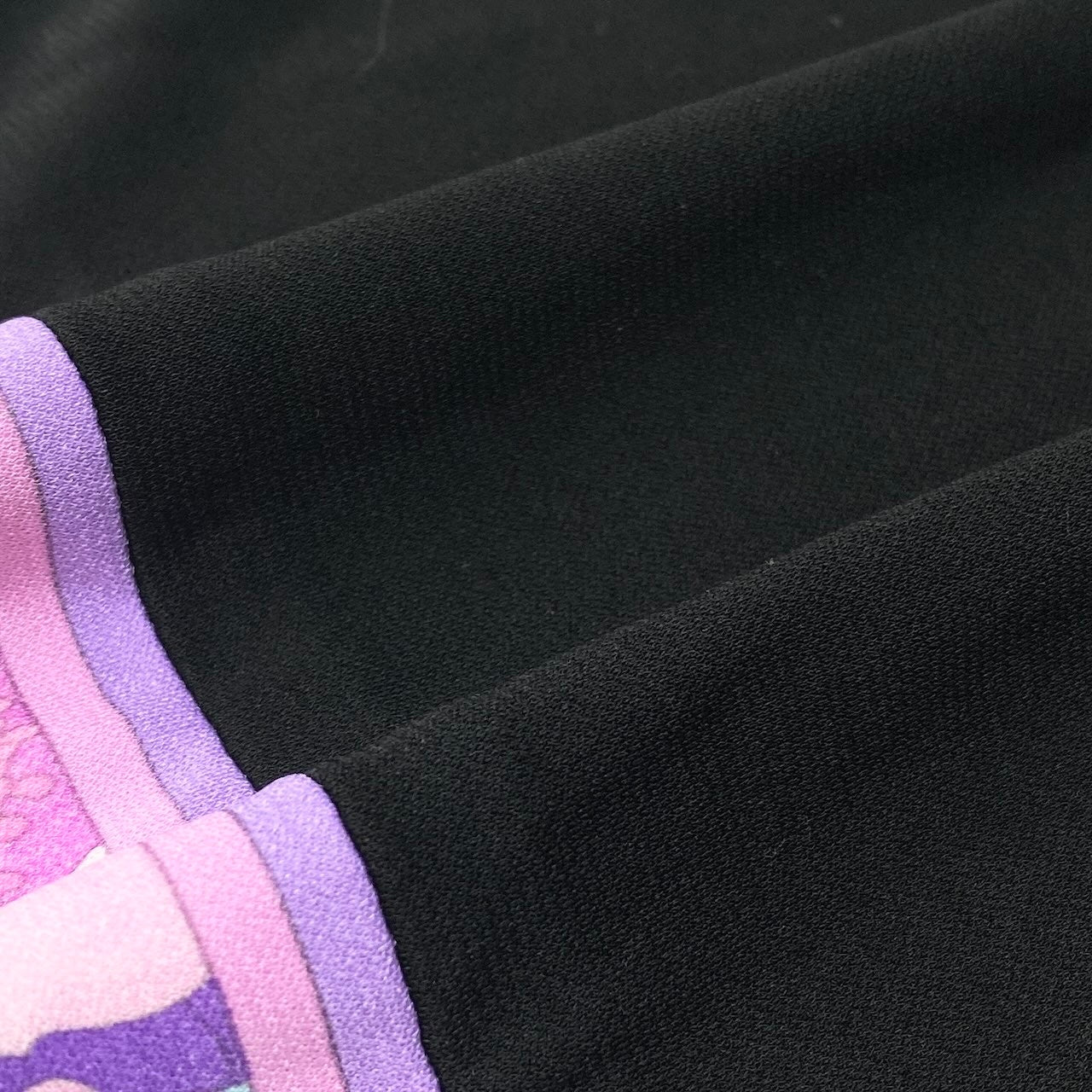 28c11 LEONARD レオナール ロングスリーブチュニックカットソー カンカン素材 トップス 0199260 42サイズ ブラック レディース 女性用u02t