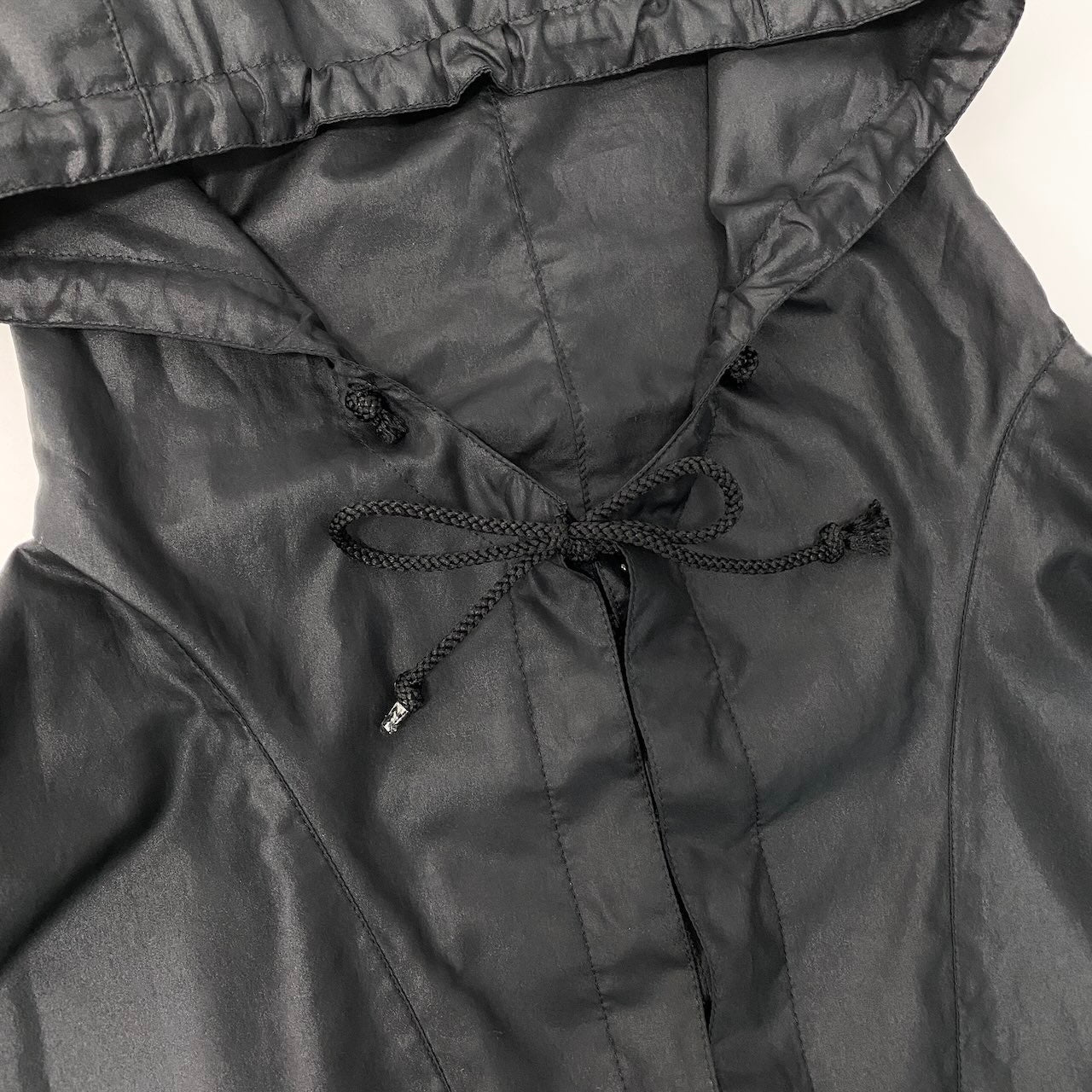 d2 【Archive】Helmut Lang ヘルムートラング 本人期 アノラックパーカー サイズ48 ブラック メンズ トップスk02i