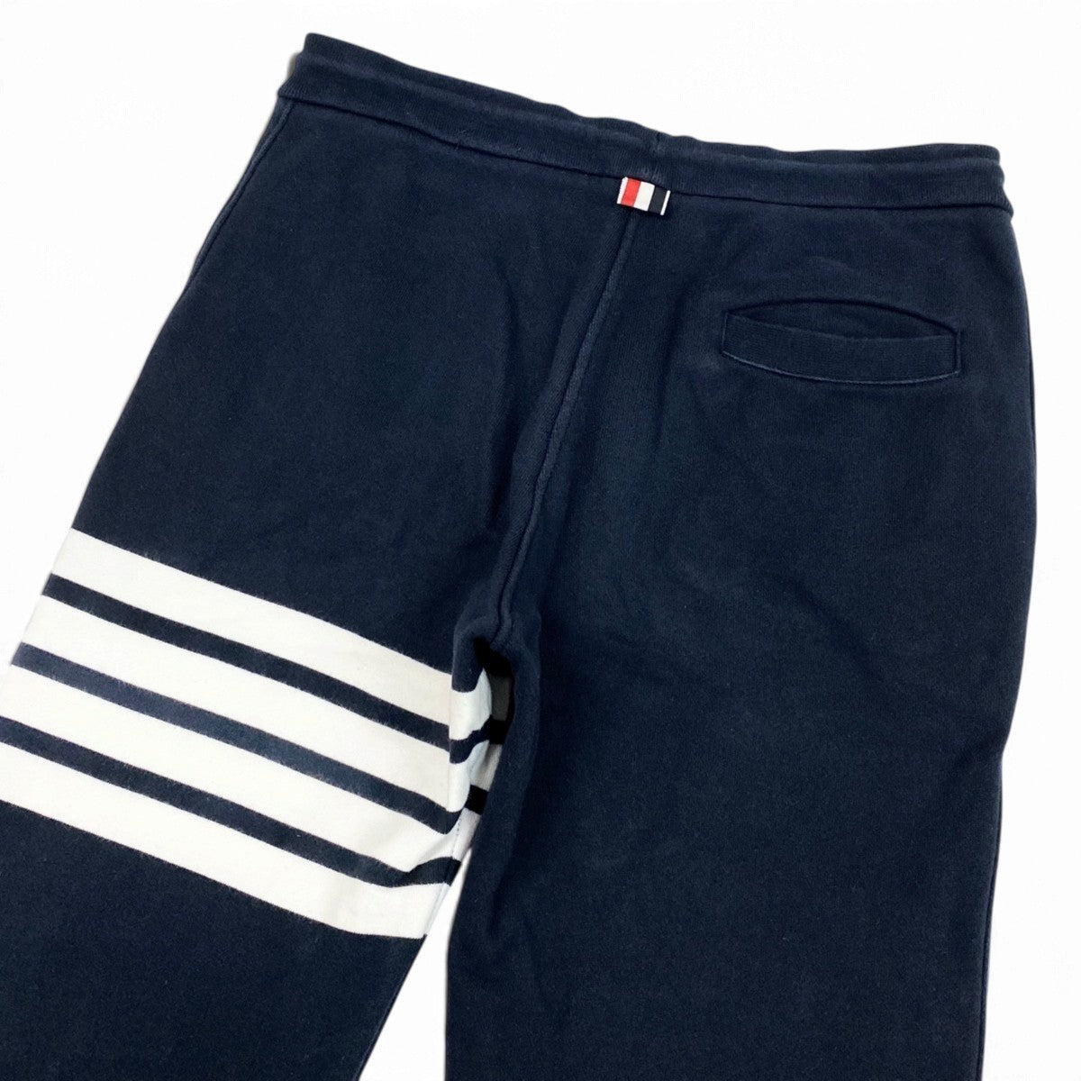 Mj13 THOM BROWNE トムブラウン クラシックループバック 4バー スウェットパンツ ボトムス 日本製 MJQ008H-00535461 0 ネイビー コットン メンズo07t