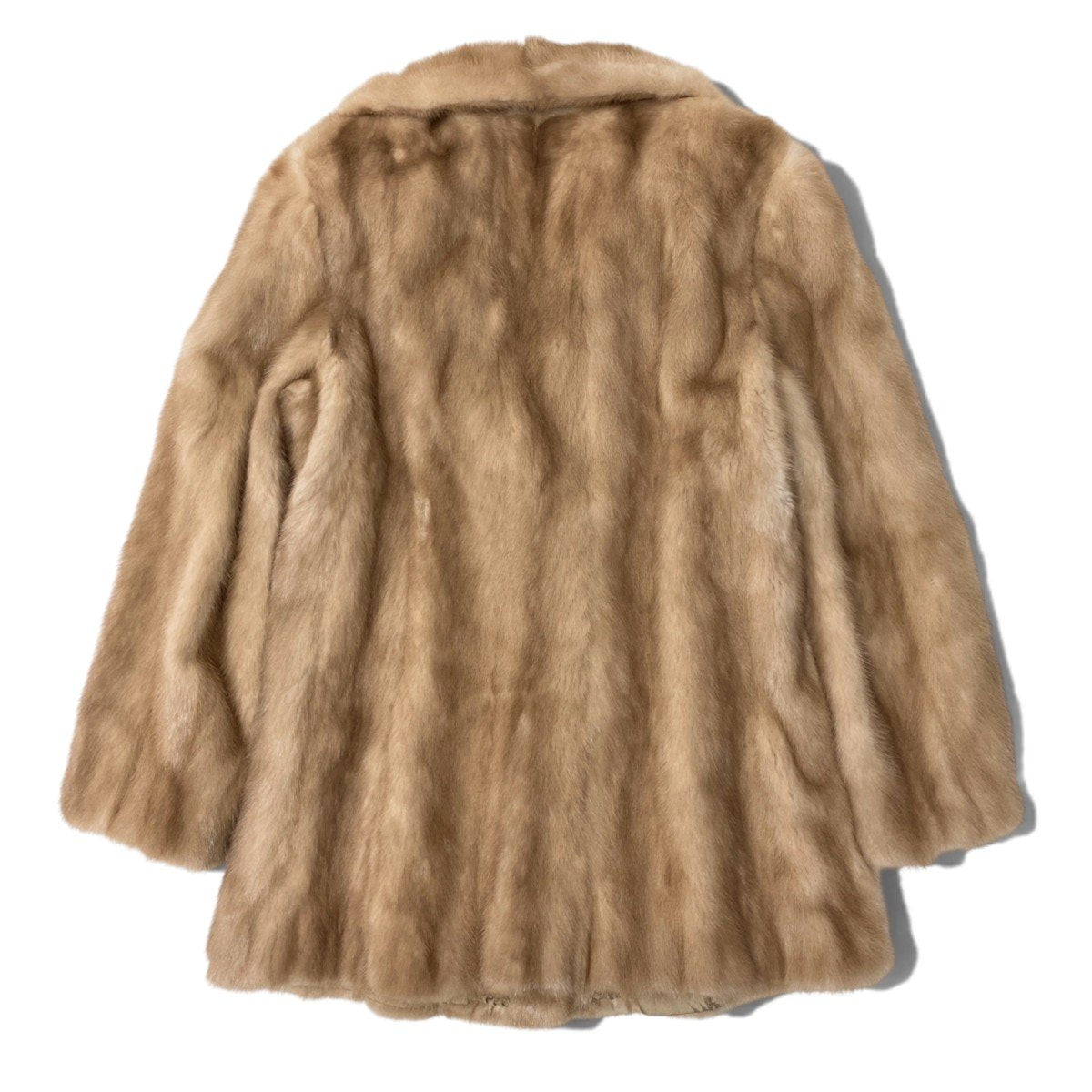 28h19 パステルミンク ミンクコート  毛皮コート 11 ライトブラウン ミンクファー Mink Fur Coatu02t