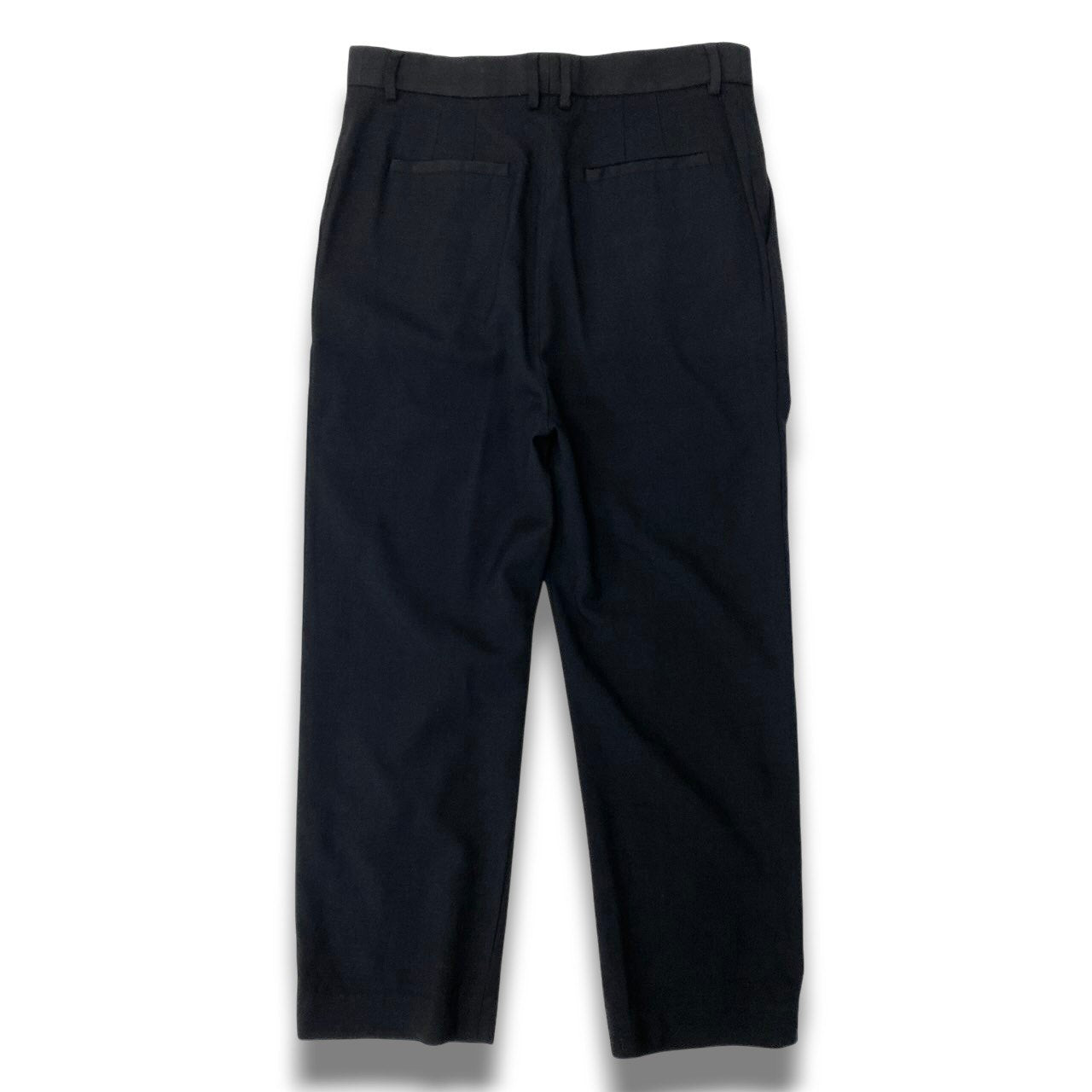 52c10 SAINT LAURENT PARIS サンローラン パリ 2023年 スラックスパンツ ボトム サイズ40 ブラック レディース ボトム パンツk02i