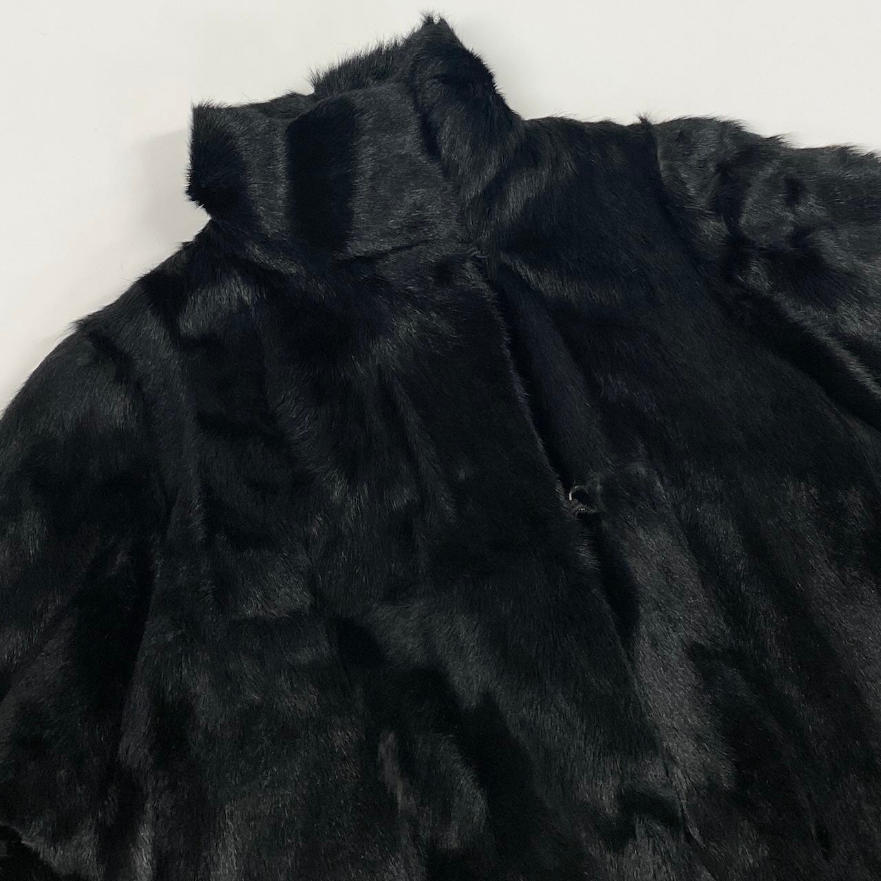 23e14 MARNI マルニ ミンクボレロジャケット ファージャケット 毛皮ジャケット 38サイズ ブラック 毛皮 レディース 女性用k02i