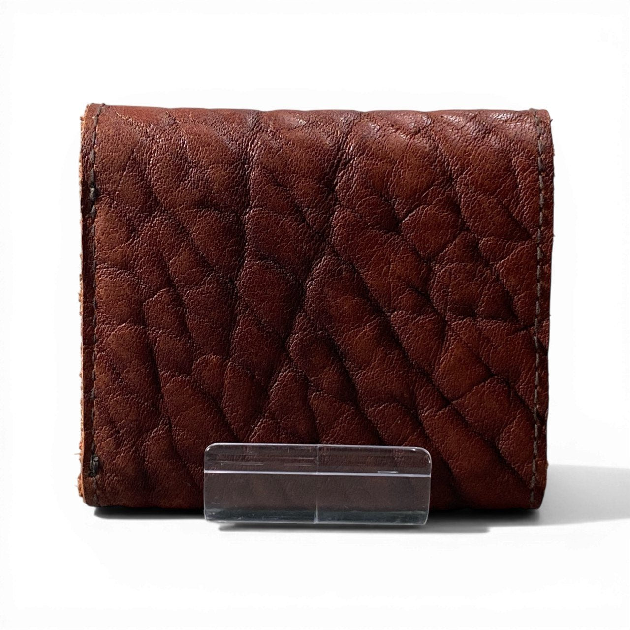 c23 Y2 Leather ワイツーレザー ブルハイド トリドールドウォレット ブラウン レザー 財布 3つ折り財布 メンズ アメカジk02i