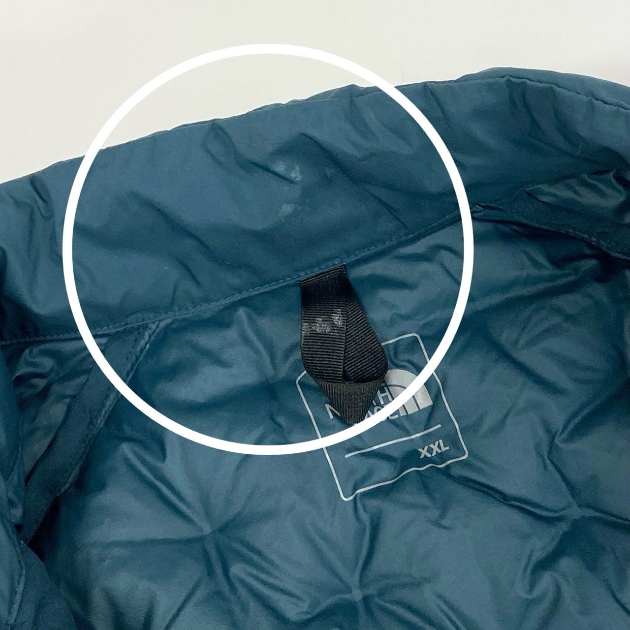 8h4 THE NORTH FACE ザノースフェイス Astro Light Jacket アストロライトジャケット ダウンジャケット ロゴプリント ND91817 XXL グリーン メンズk02i