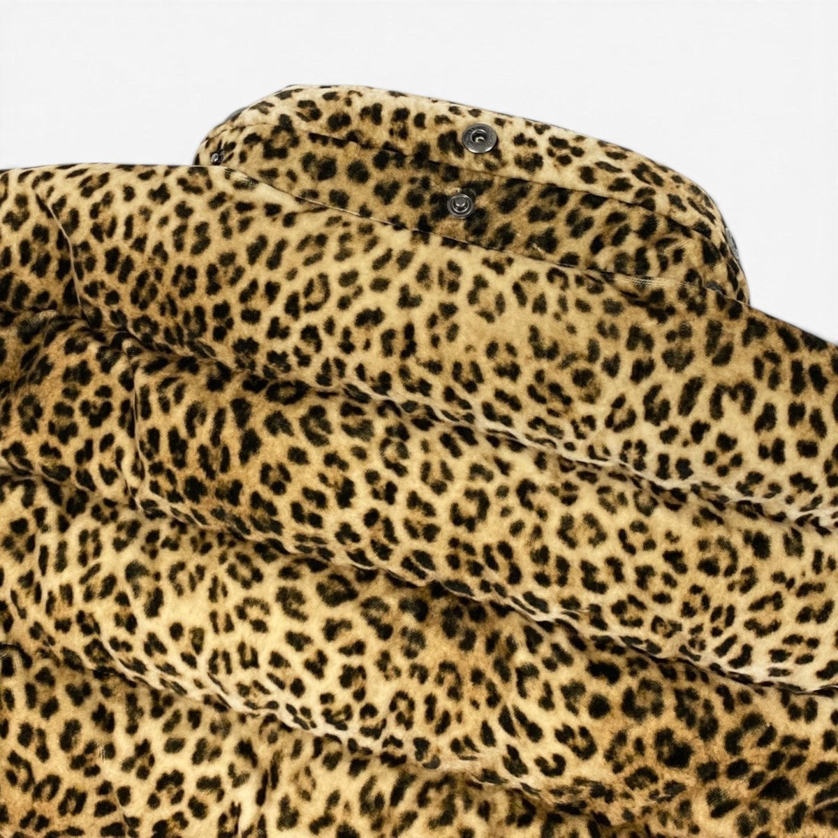 h13 MONCLER モンクレール BADY レオパードプリント ダウンジャケット Leopard Down Puffer Jacket サイズ1 茶系t18r