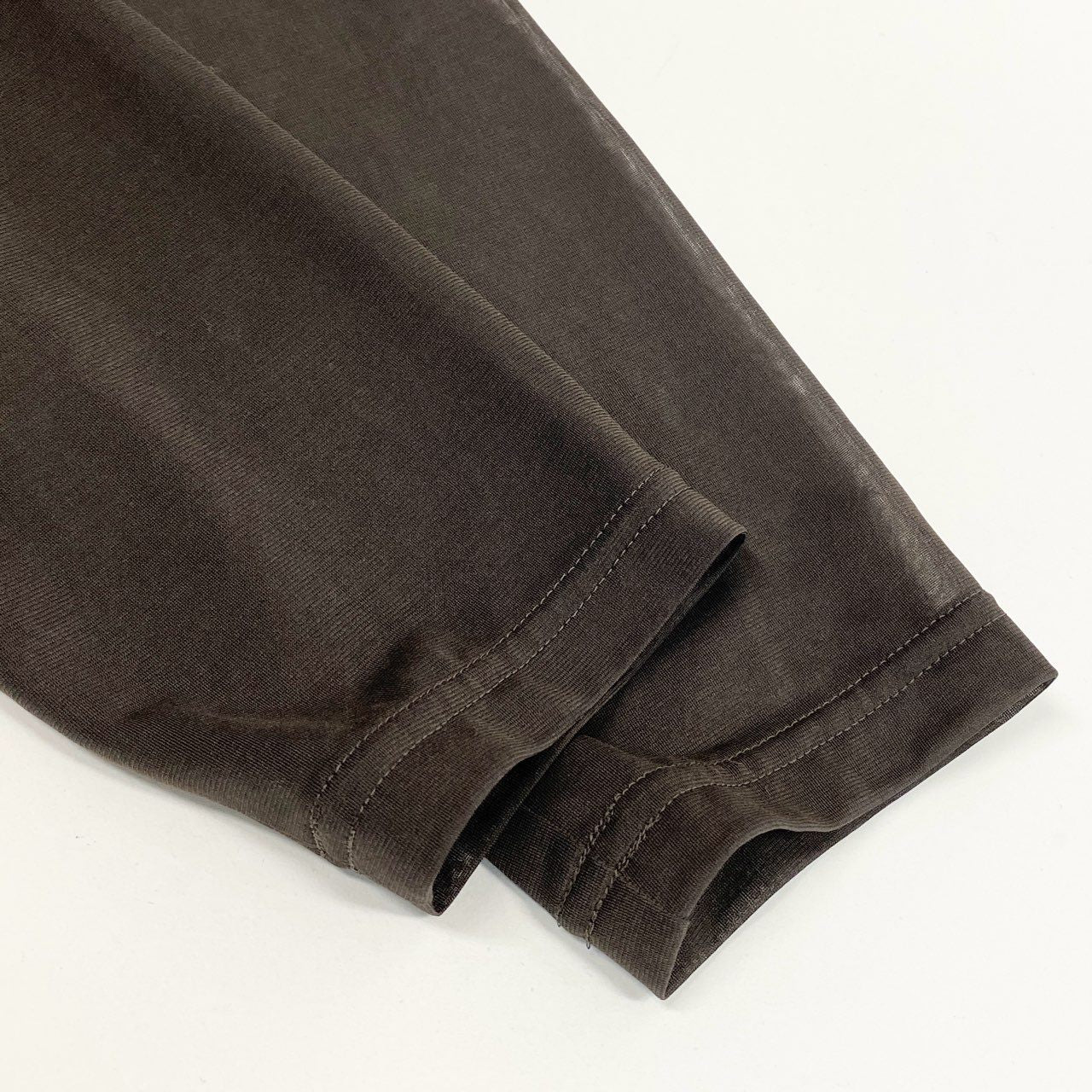 64k19 TOKUKO 1er VOL トクコプルミエヴォル ロング シアーワンピース 長袖ワンピース 総柄プリント ペチコート付 レディース 女性用 9 ブラウンu02t