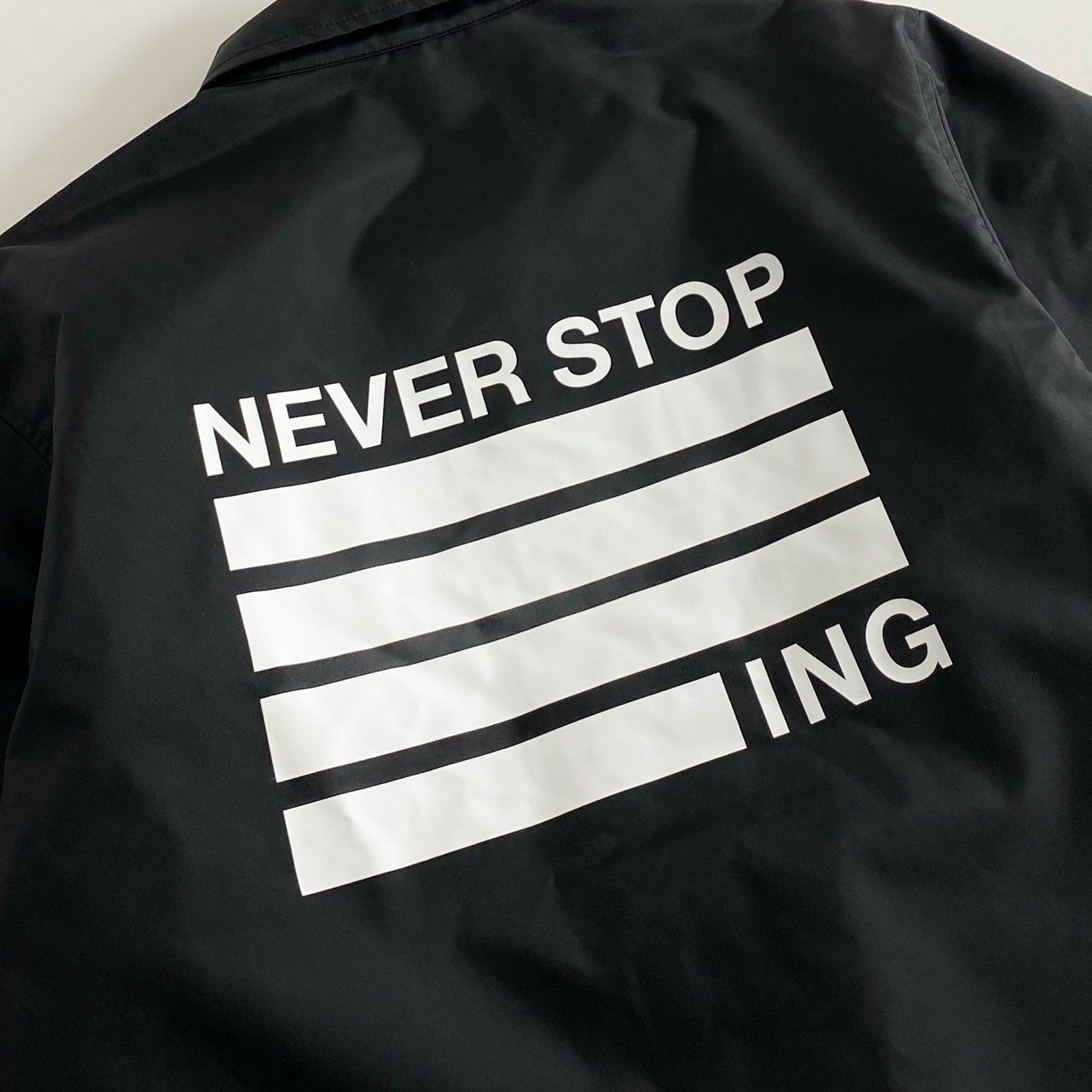 67i5 THE NORTH FACE ザノースフェイス NEVER STOP ING THE COACH JACKET ネバー ストップ アイエヌジー ザ コーチ ジャケット NP72335 Mサイズ ブラック 画像参照