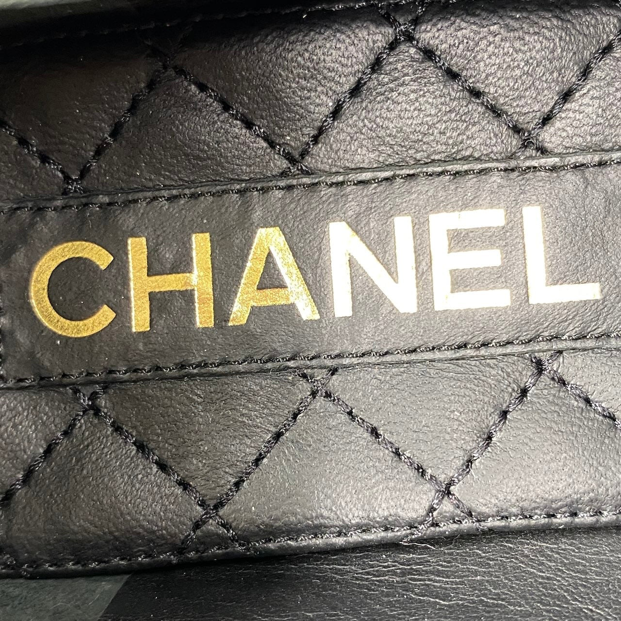 g11 CHANEL シャネル バレリーナ パールアンクレット ココマーク フラットパンプス G38986 サイズ36 ブラック レディースk02i