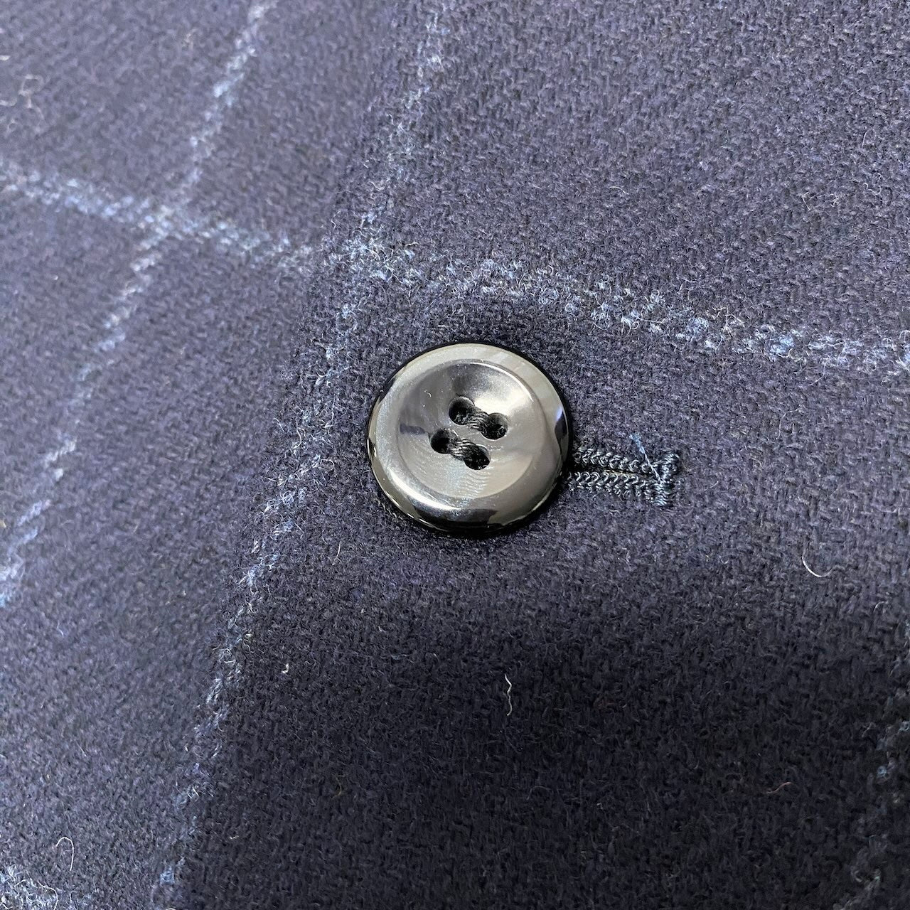 65e7 dunhill ダンヒル テーラードジャケット 背抜き チェック柄 ネイビー メンズ 紳士服u02t