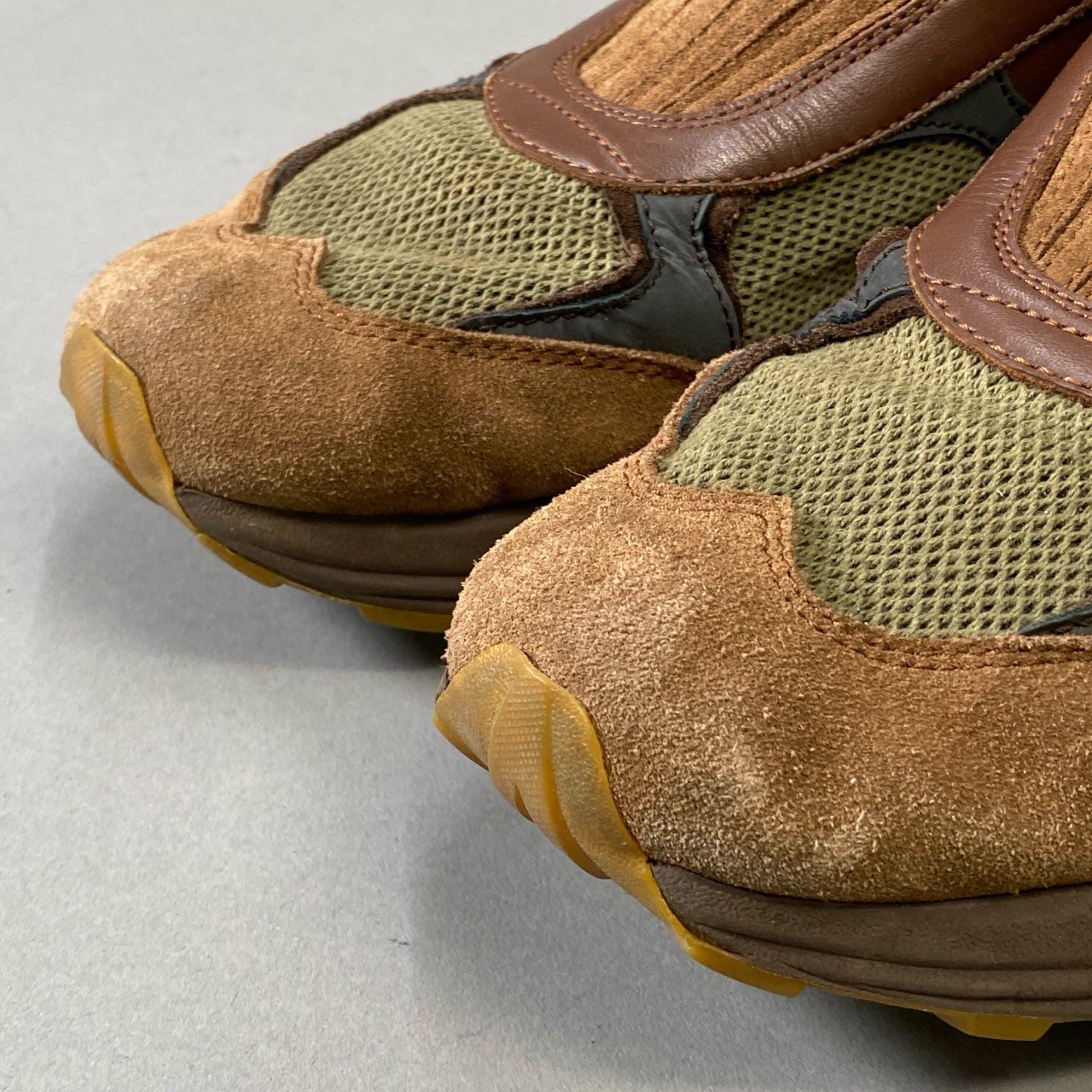 4j3 Hender Scheme エンダースキーマ 24SS polar mule ポーラーミュール スエード切替 メッシュ 43サイズ マルチカラー メンズ サンダル シューズt18r