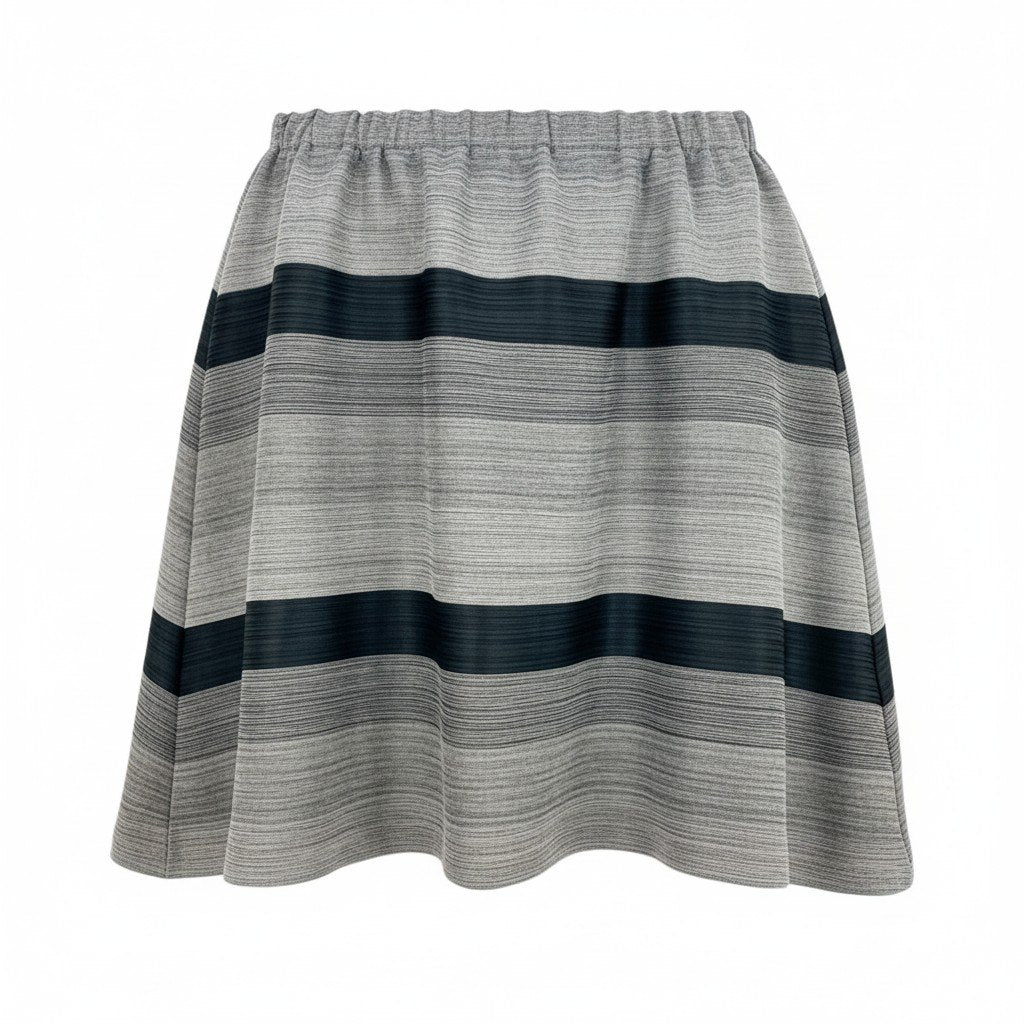 54L5 PLEATS PLEASE プリーツプリーズ プリーツスカート サイズ5 ネイビー系k02i