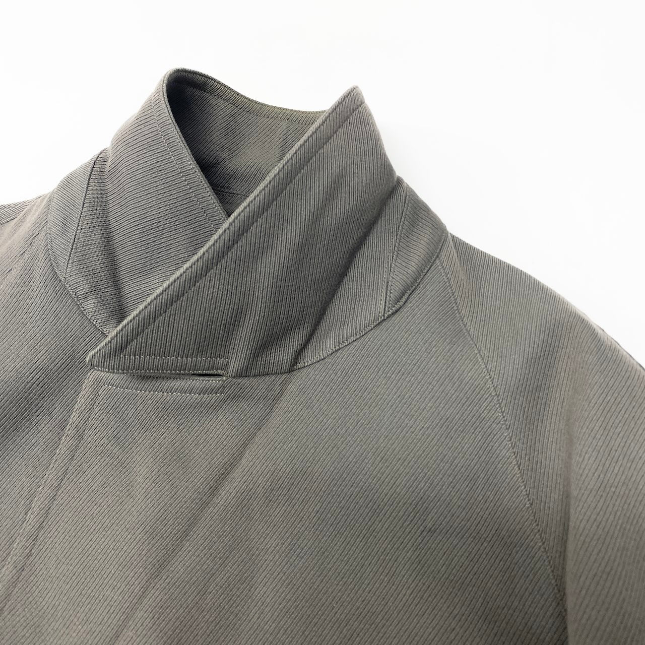 28c11 GIVENCHY ジバンシー トレンチコート コットンウールチェスターコート ロングコート アウター Lサイズ カーキ メンズ 男性用o07t
