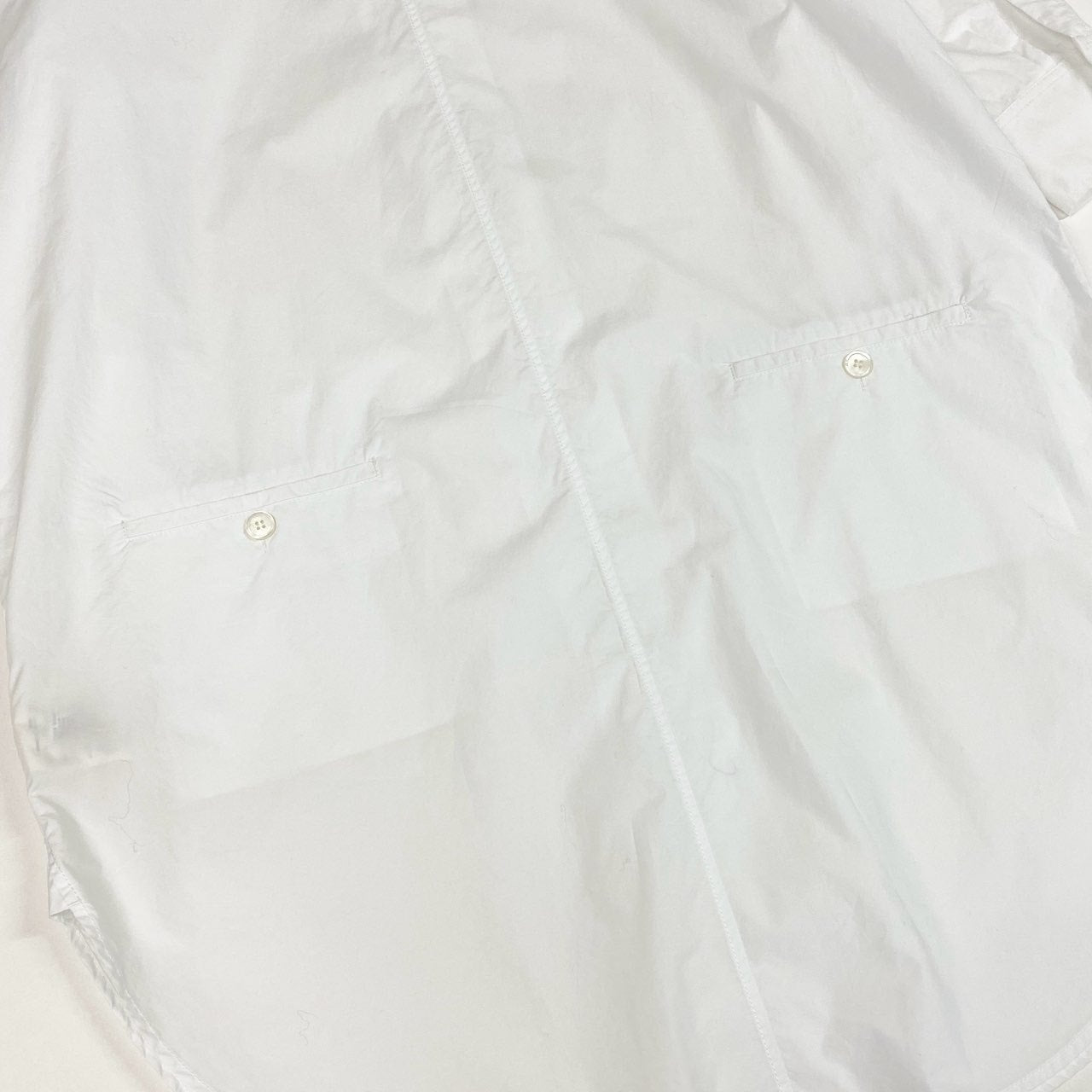 Ec2 Acne Studios アクネ ストゥディオズ 5分袖 シャツワンピース トップス 34 ホワイト コットン レディースu02t