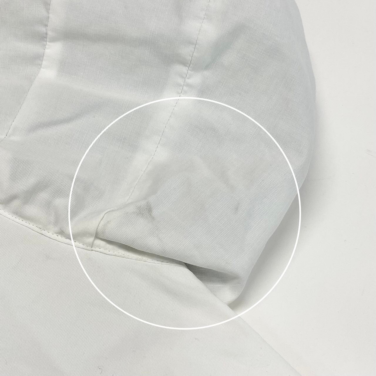 23e14 JIL SANDER ジルサンダー ジップアップ フーディ ベスト ジャケット イタリア製 34 ホワイト コットン レディースo07t