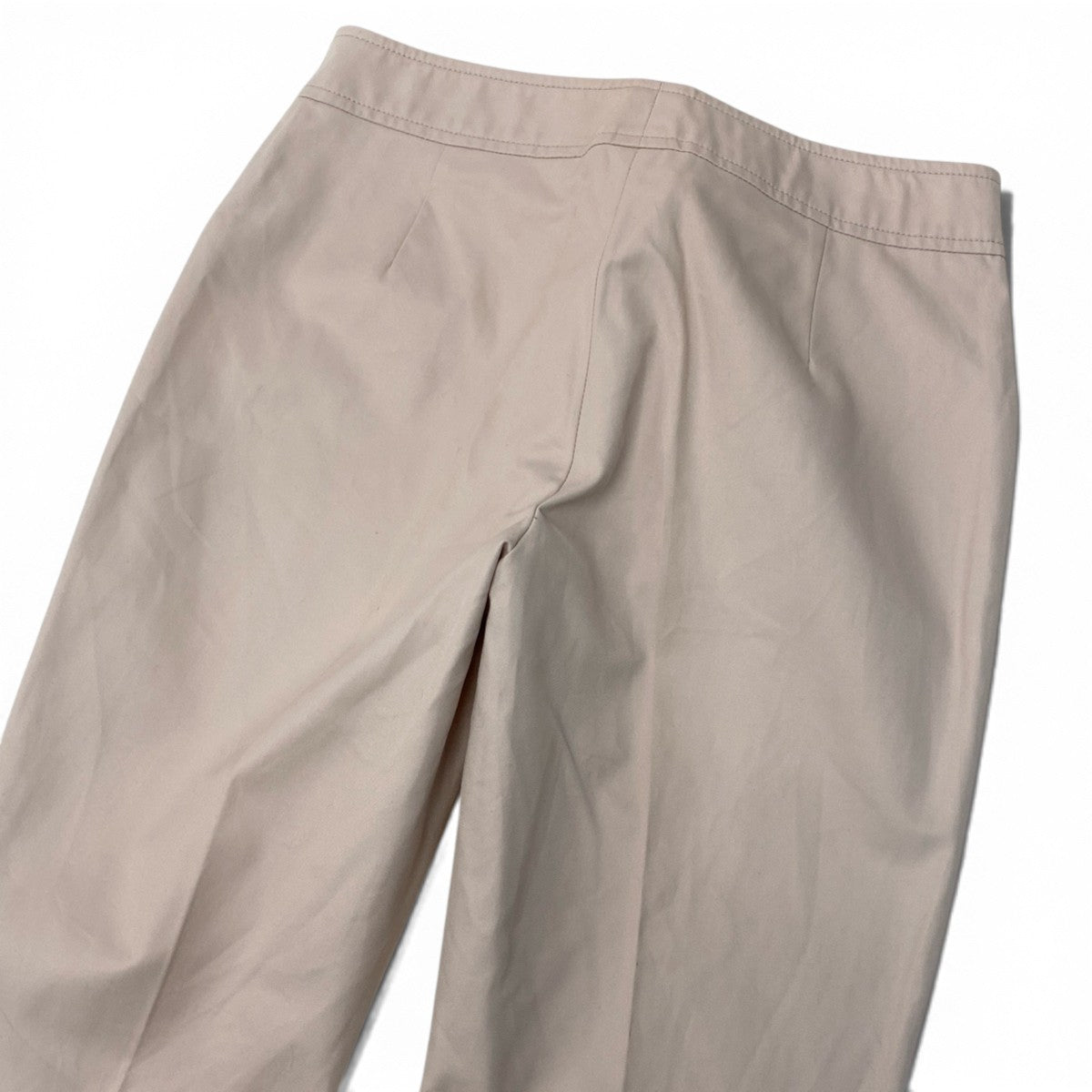Ei25 GUCCI グッチ 2003 トムフォード期 Y2K ボトムス パンツ イタリア製 38 ベージュ コットン レディースo07t