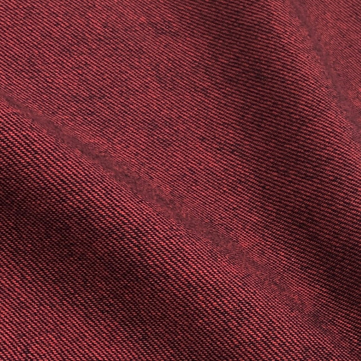 i18 【美品】MM6 MAISON MARGIELA デニムスカート スリットスカート イタリア製 40サイズ バーガンディー コットン100％ レディース 女性用u02t