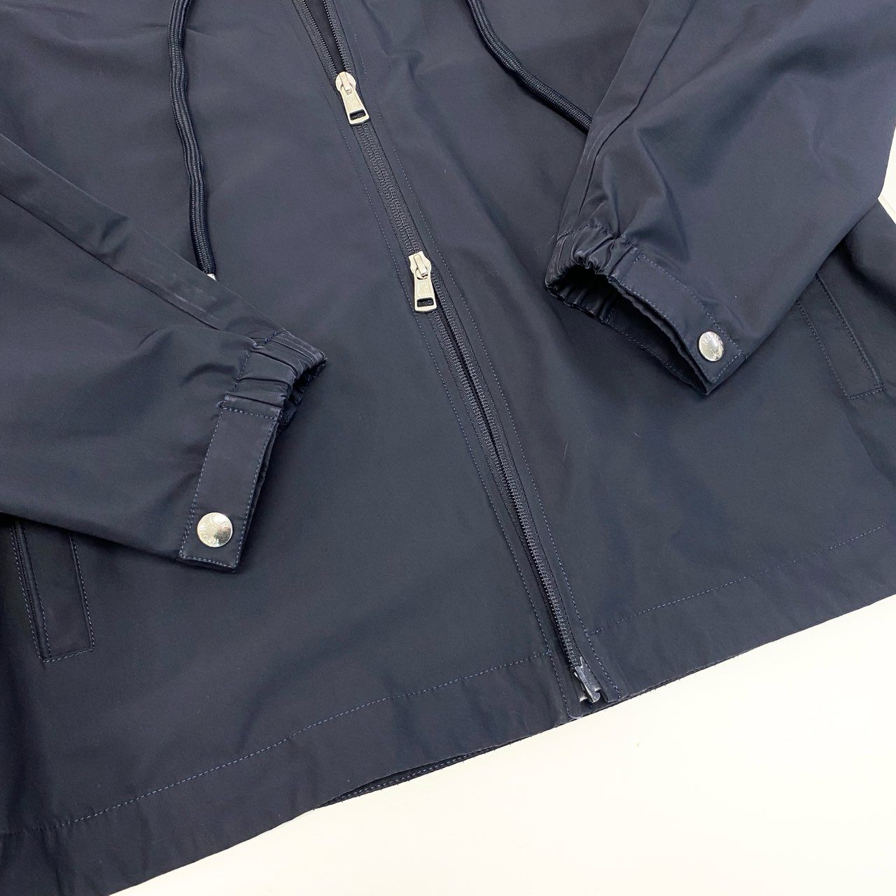 62a28 MONCLER モンクレール 23SS ATRIA WZIP ナイロンジャケット パーカー フーディ I10911A00008 2 ネイビー メンズo07t