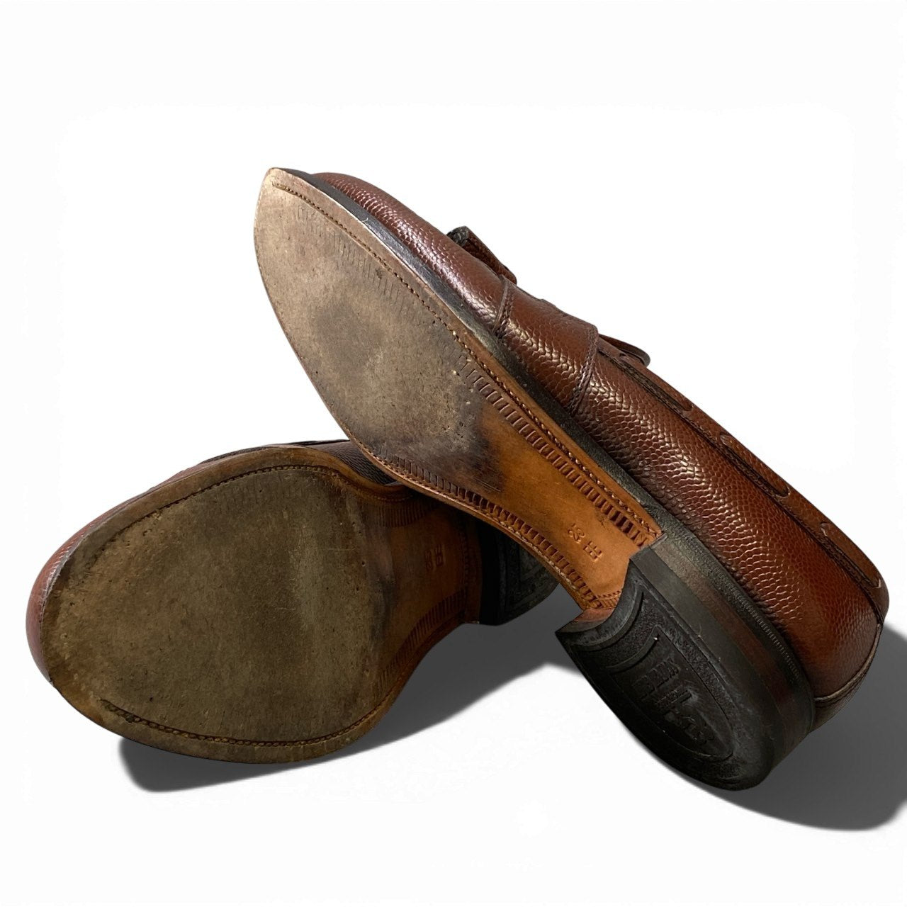 1a6 SCOTCH GRAIN スコッチグレイン HIROKAWA グッドイヤー製法 タッセルローファー レザーシューズ 革靴 25EE ブラウン レザー メンズ 男性用k02i