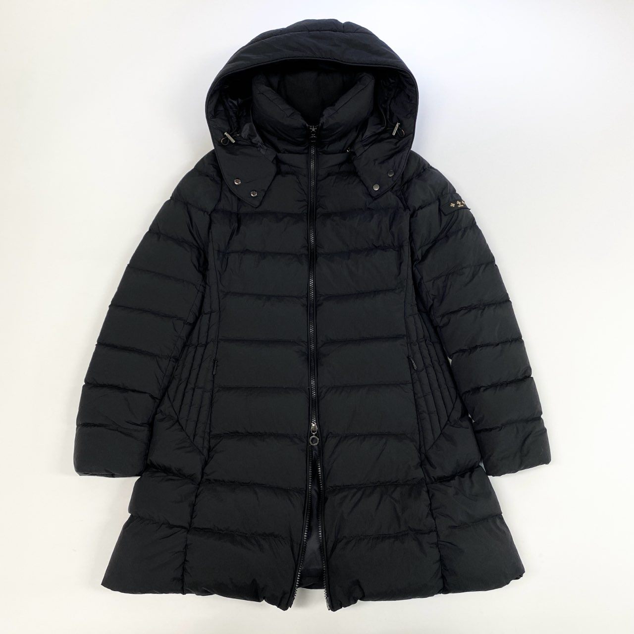 67k7 TATRAS タトラス ポリテアマ ダウンジャケット ダウンコート アウター LTA19A4694 02 Mサイズ相当 ブラック ナイロン レディースo07t