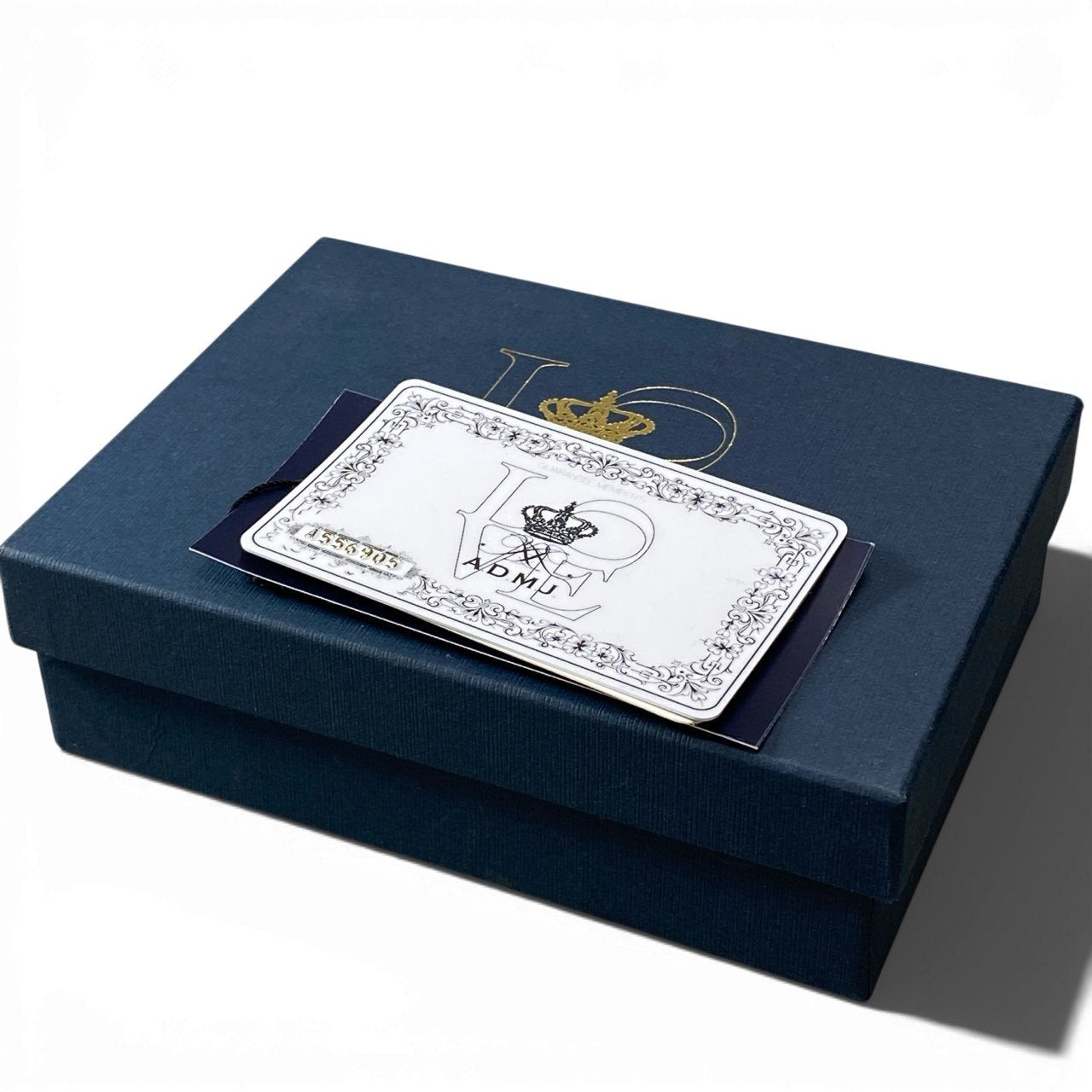 a6《未使用》 A.D.M.J エーディーエムジェイ スワロフスキー装飾 がま口 コインケース カードケース シャンパンゴールド レディース 女性用k02i