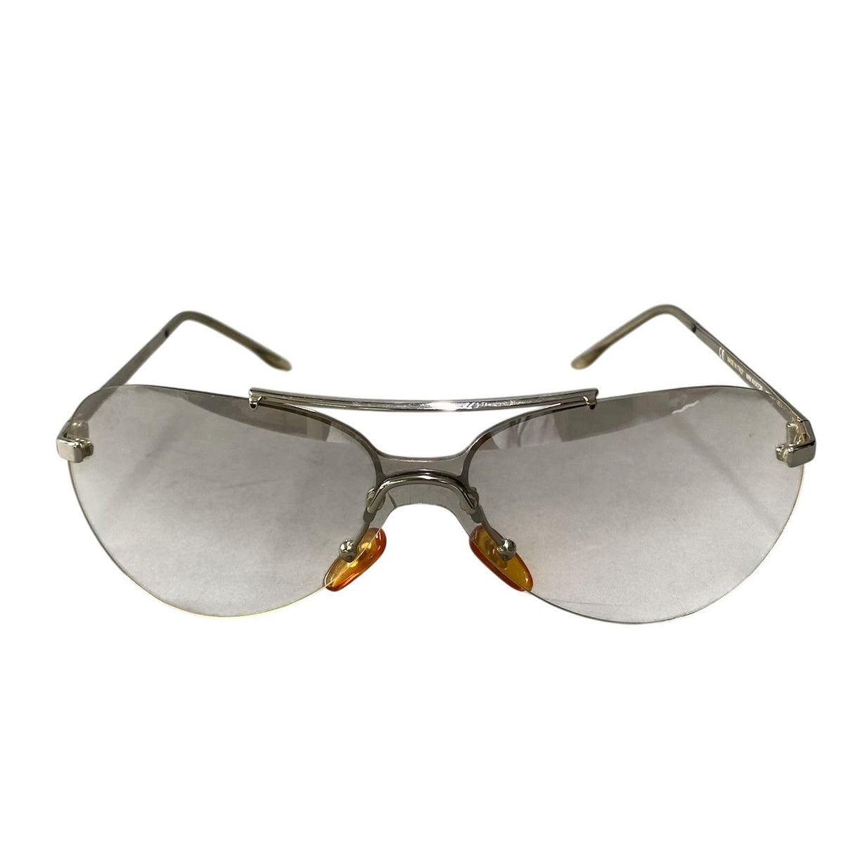 j19 Christian Dior クリスチャンディオール MINI AVIATOR 29G リムレスサングラス Rimless Sunglasses シルバーt18r