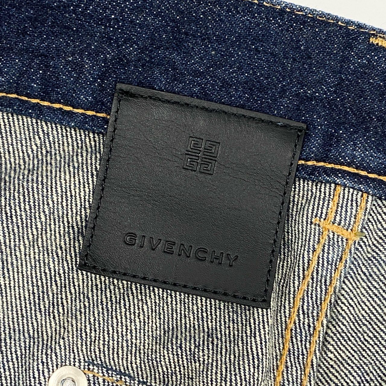8h4【未使用】GIVENCHY ジバンシー 2023AW ダメージジーンズ ダメージ加工 デニム サイズ31 インディゴ メンズ made in japank02i