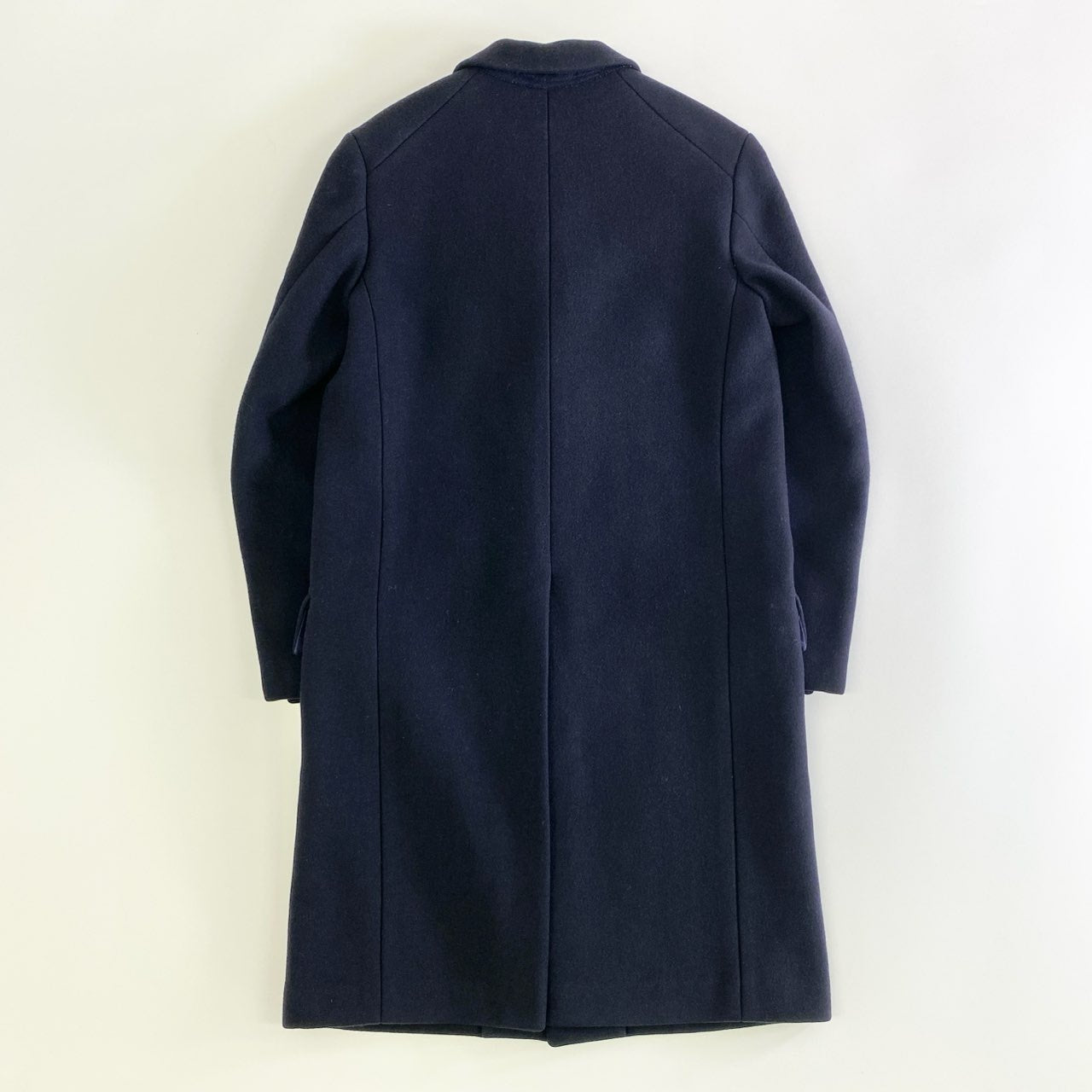 15j16 SCYE BASICS サイベーシック CHESTER COAT チェスターコート 5215-73502 38 ネイビー  日本製