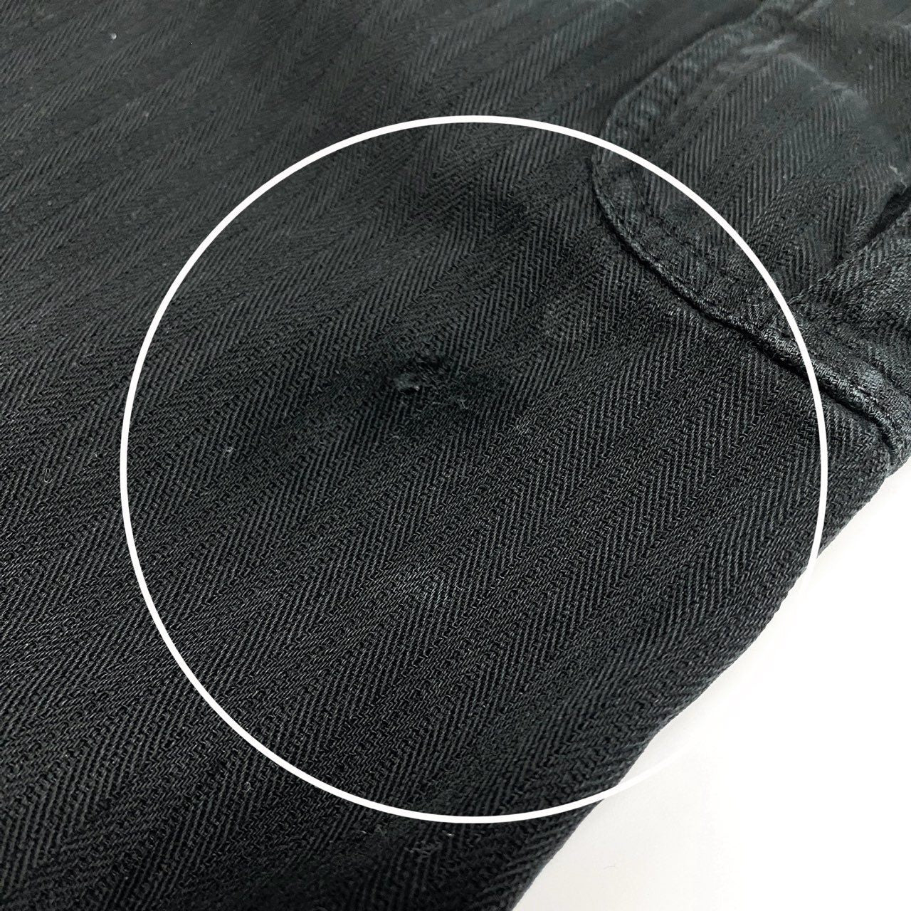 30K18 DOLCE&GABBANA ドルチェアンドガッバーナ マルチジップポケットパンツ カーゴパンツ  ボタンフライ ボトム 30/44サイズ ブラック メンズu02t