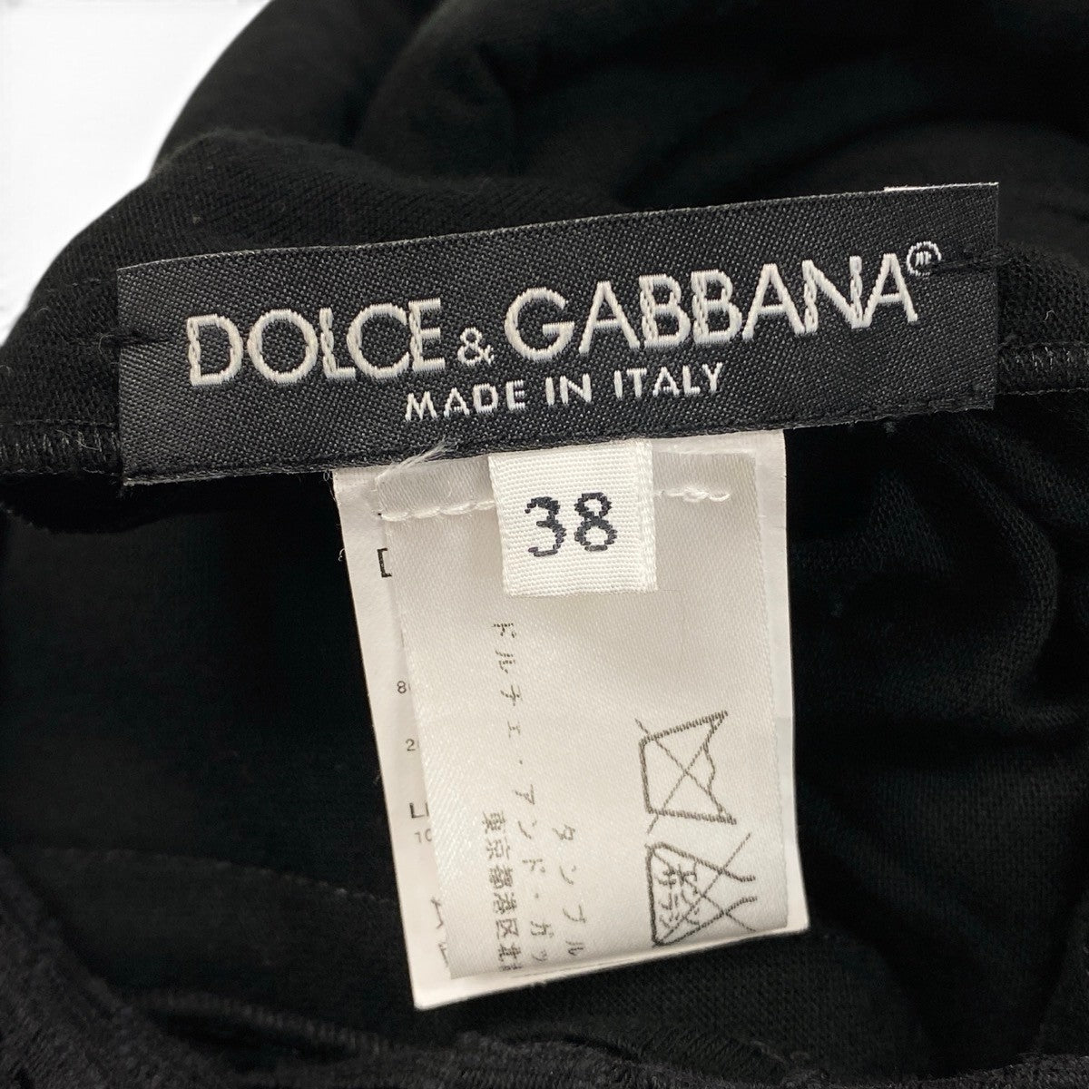 i4 DOLCE&GABBANA ノースリーブレースワンピース ドレス イタリア製 38サイズ ブラック レディース 女性用u02t