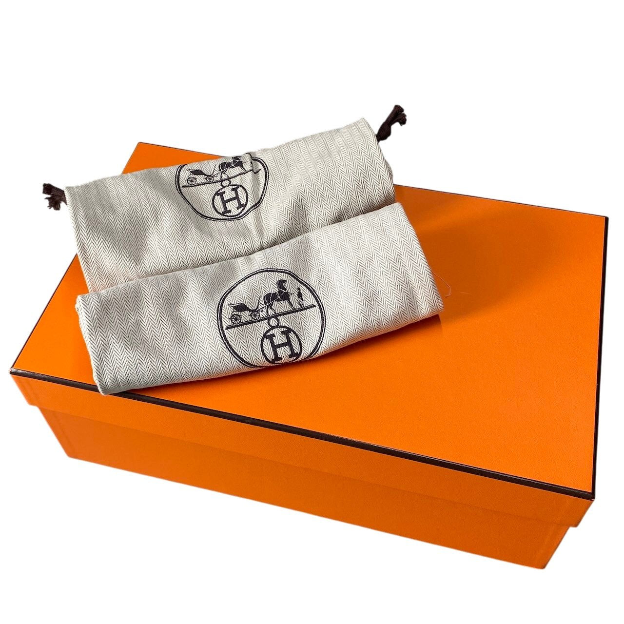 【未使用保管品】 HERMES エルメス ミス サンダル フラットシューズ クロスストラップ H261038Z サイズ37 ブラック レザー レディースk02i
