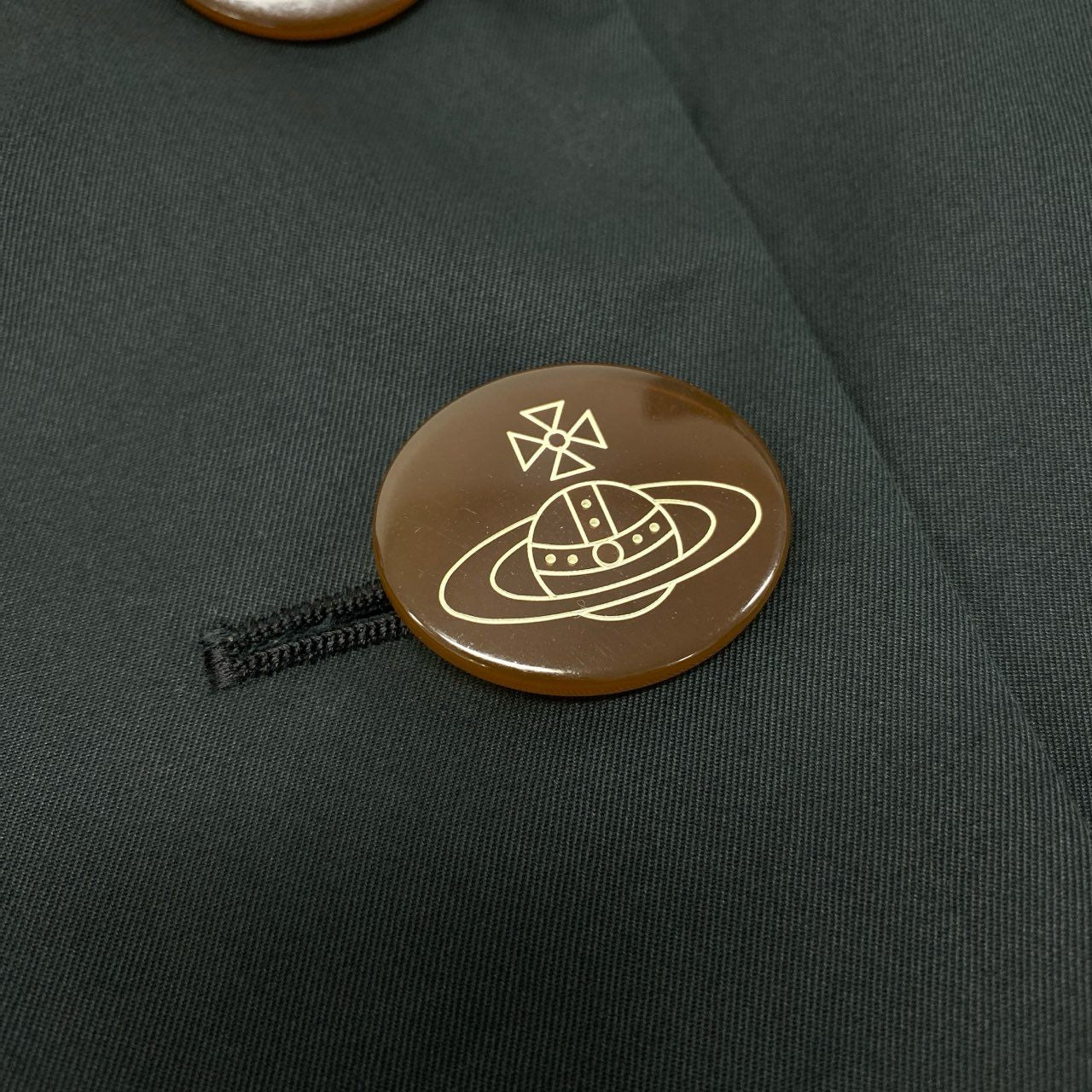 55L23 【Vintage】Vivienne Westwood RED LABEL ヴィヴィアンウエストウッド レッドレーベル ラブコート サイズ1 ブラック レディース コートk02i