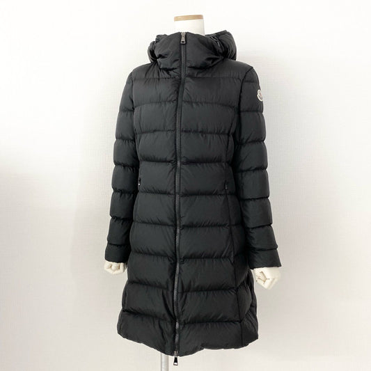 28e26 《美品》 MONCLER モンクレール 2022 GIE GIUBOTTO ダウンコート H20931C00065 1 ブラック レディース アウター