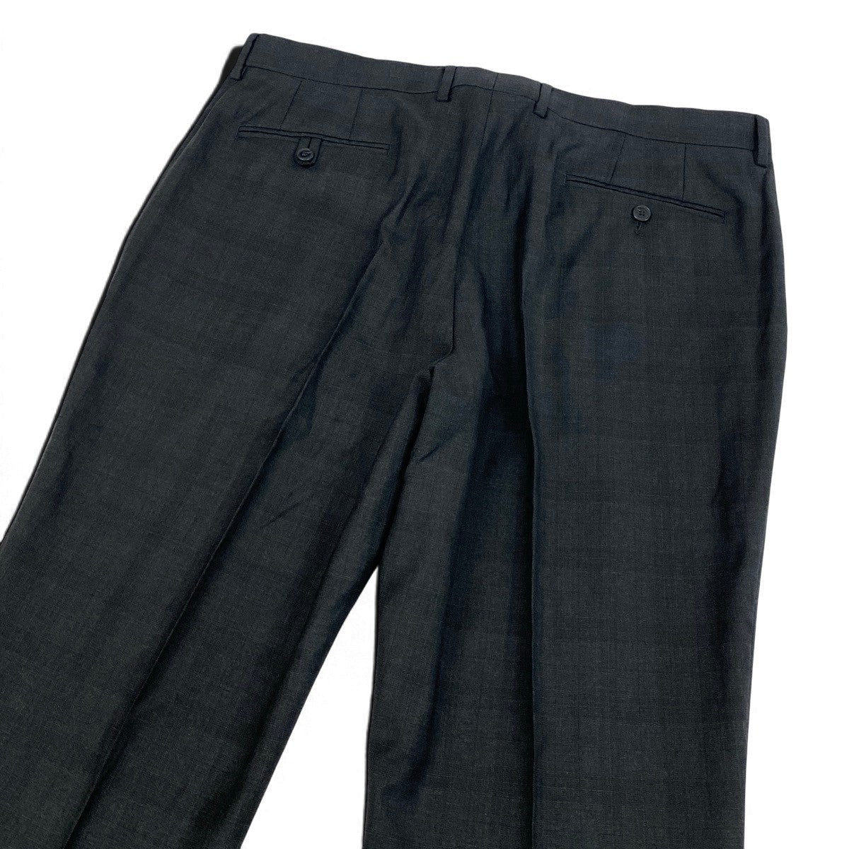 10j14 【新品保管品】HACKETT LONDON ハケット 大きいサイズ スーツセットアップ テーラードジャケット スラックスパンツ 54サイズ グレー ウール100％ メンズ 男性用u02t