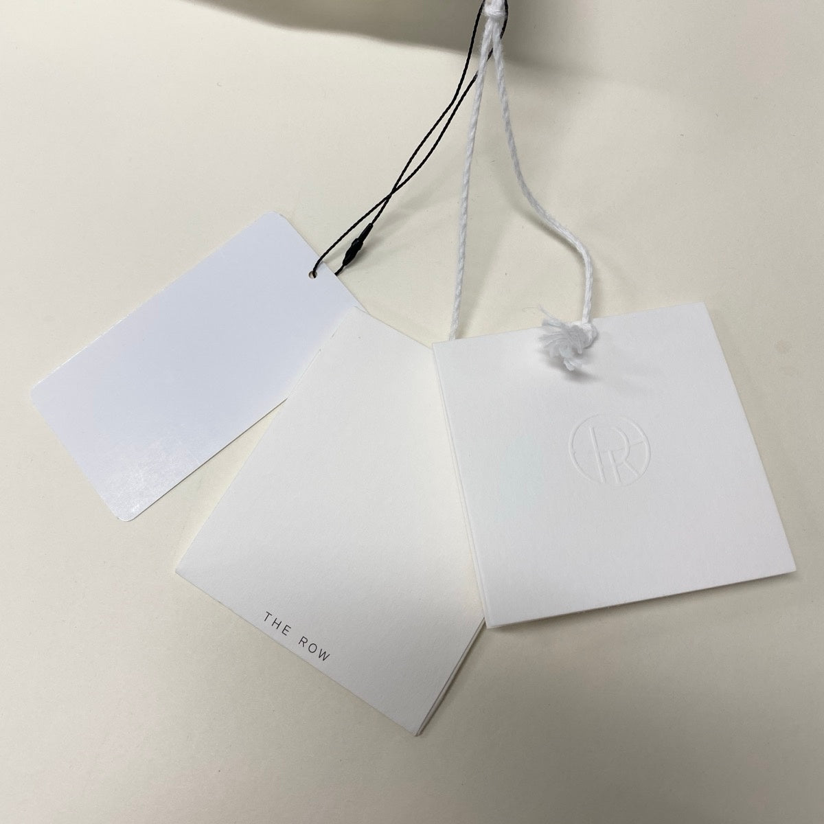 Eh10　《新品同様》 THE ROW ザロウ IVIO TOP チュニック トップス 8103 W2517 XS ホワイト コットン 定価24万円u02t