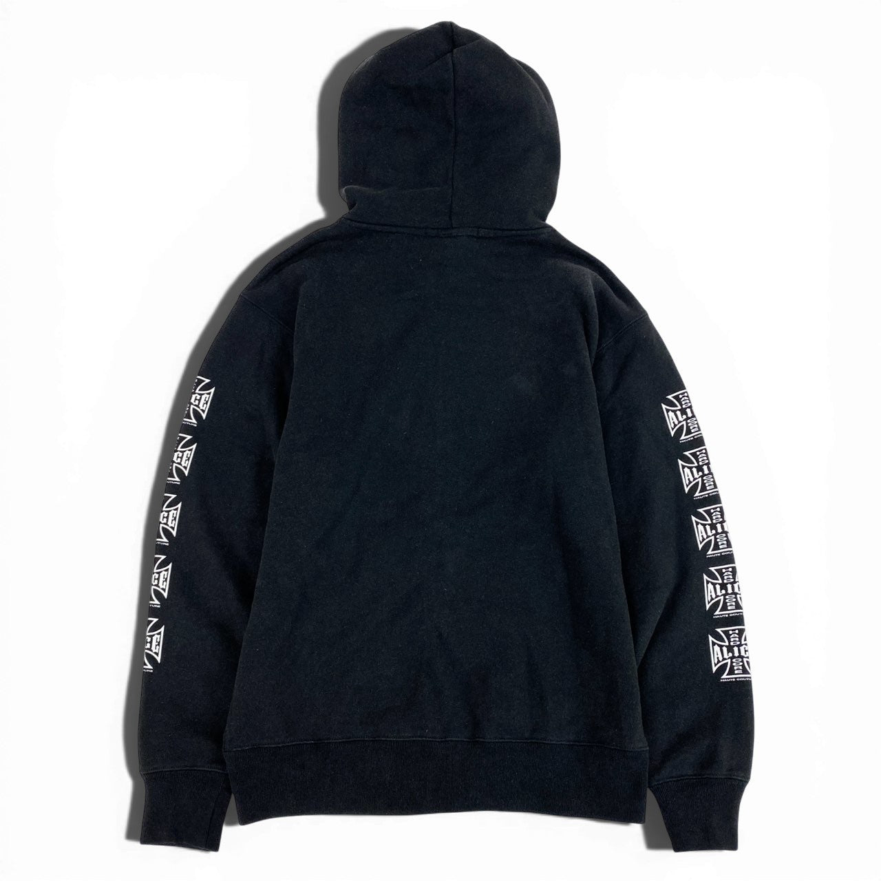 24L22 ALICE HOLLYWOOD アリス ハリウッド DESTROYED CHOPPER FULL ZIP
