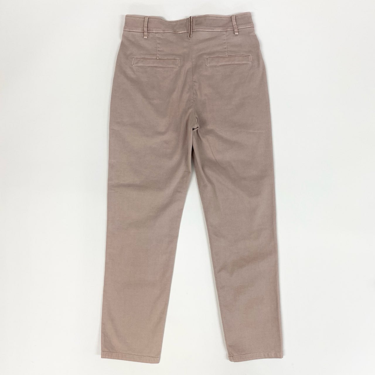 31k2 BRUNELLO CUCINELLI ブルネロクチネリ イタリア製 ビーズデザイン 2タックパンツ ボトムス 40 ピンク コットン レディースo07t