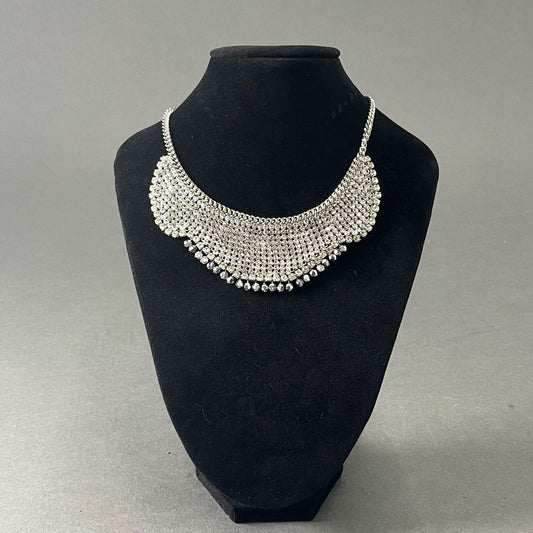 1e12-3 SWAROVSKI スワロフスキー Renewal Necklace クリスタルビーズ ネックレス 5019006 36cm ビジュー ダイヤ 結婚式 セレモニー