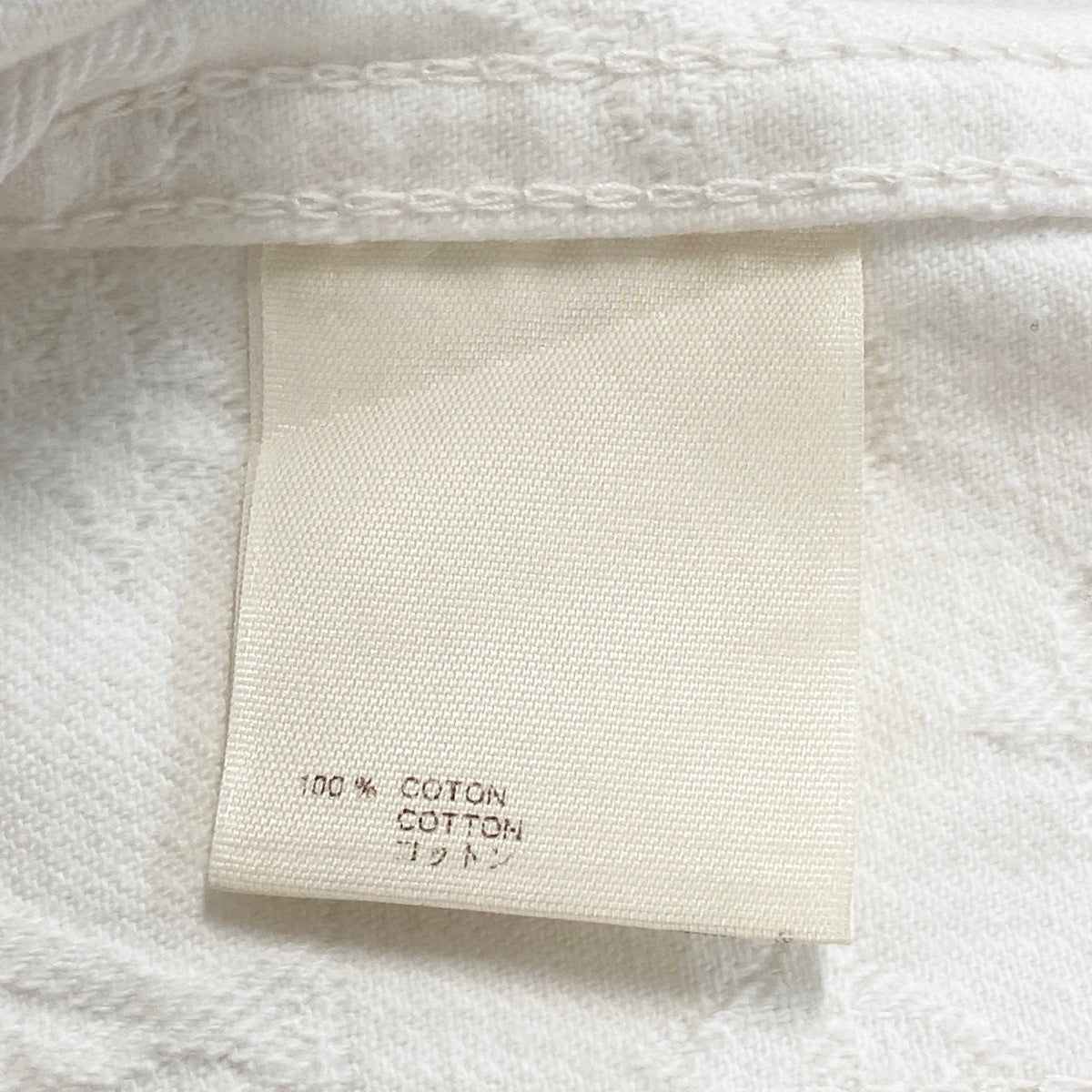 Ig16 【美品】 LOUIS VUITTON ルイヴィトン 2008年 モノグラム 半袖 デニムジャケット サイズ34 ホワイト コットン100％ レディースu02t