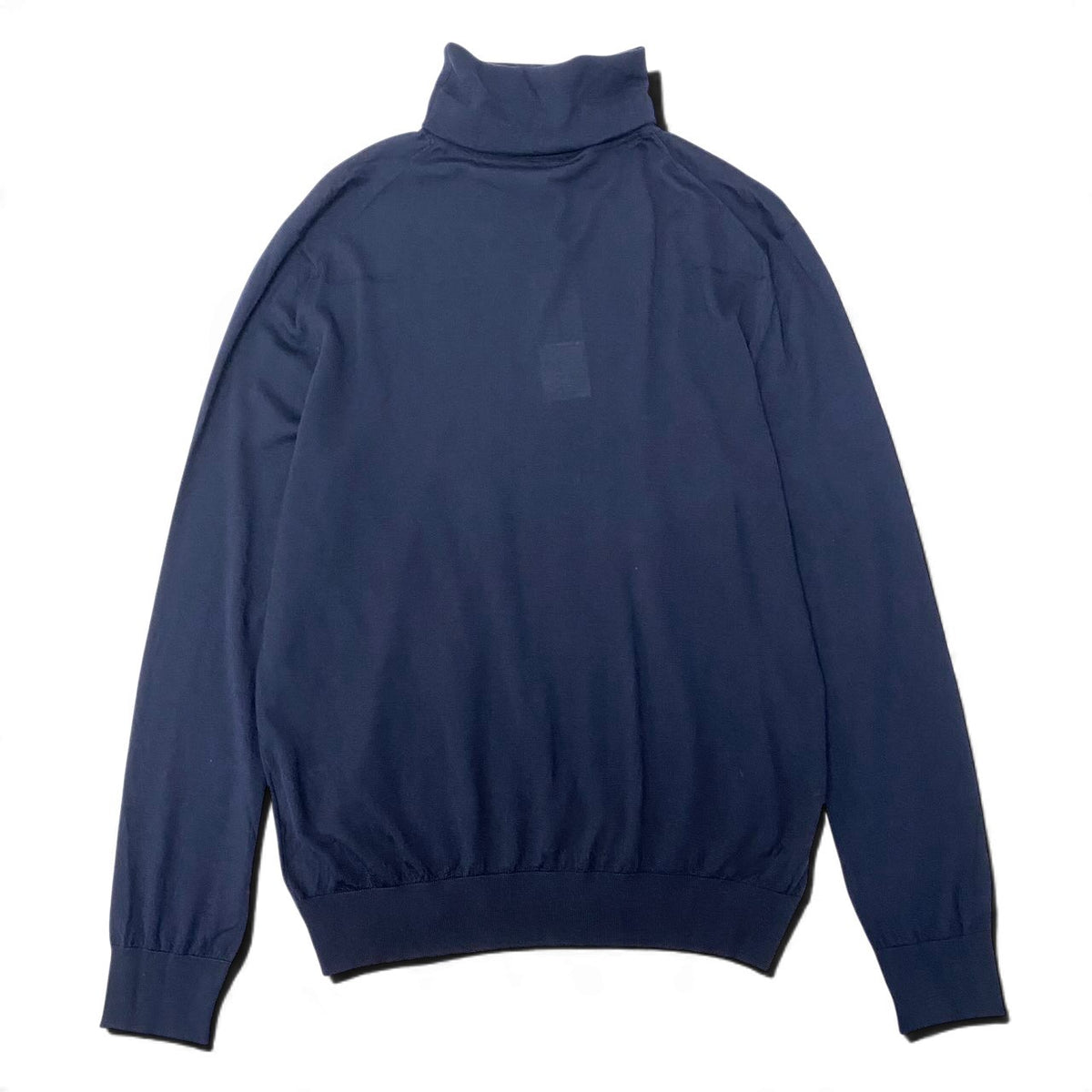 21j16 【未使用】 DIOR HOMME ディオールオム Bee刺繡 タートルネック ニットセーター 833M603BT128 サイズL ネイビー カシミヤ100％ メンズu02t