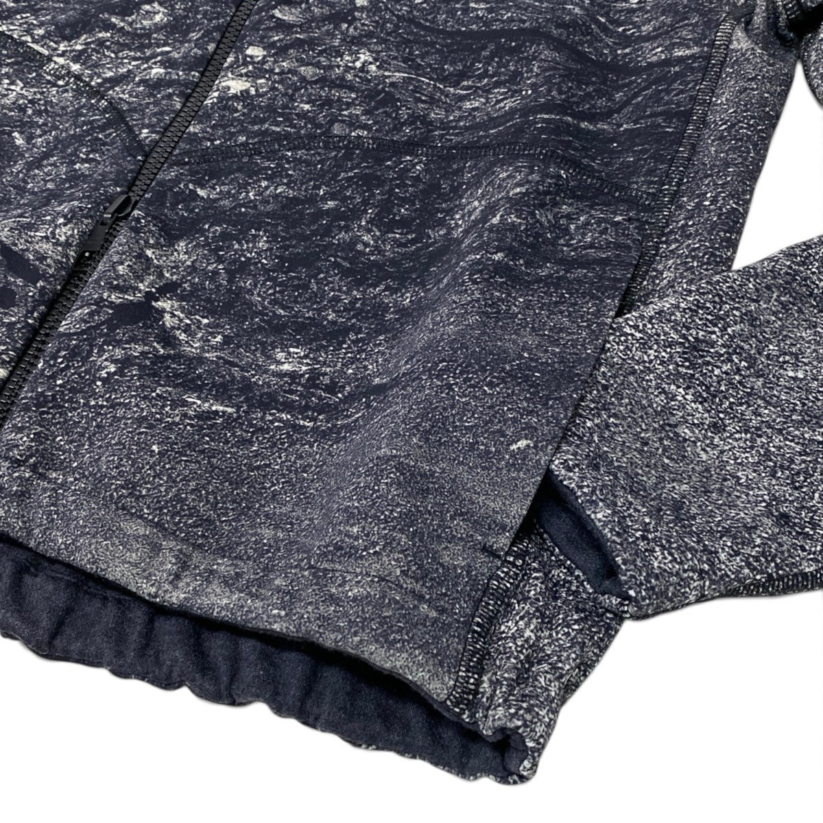 i13 《美品》 LOUIS VUITTON ルイヴィトン 転写プリント リバーシブルジャケット Graphic Transfer Print Reversible Jacket HFY66WHOY Size L グレー 画像参照t18r