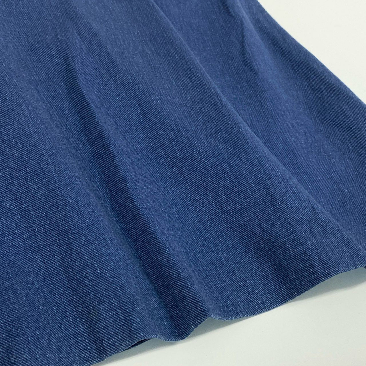 36a30 CELINE JEAN’S セリーヌジーンズ Vintage デニムスカート ロングスカート トリオンフボタン 42サイズ インディゴ コットン100％ レディースo07t