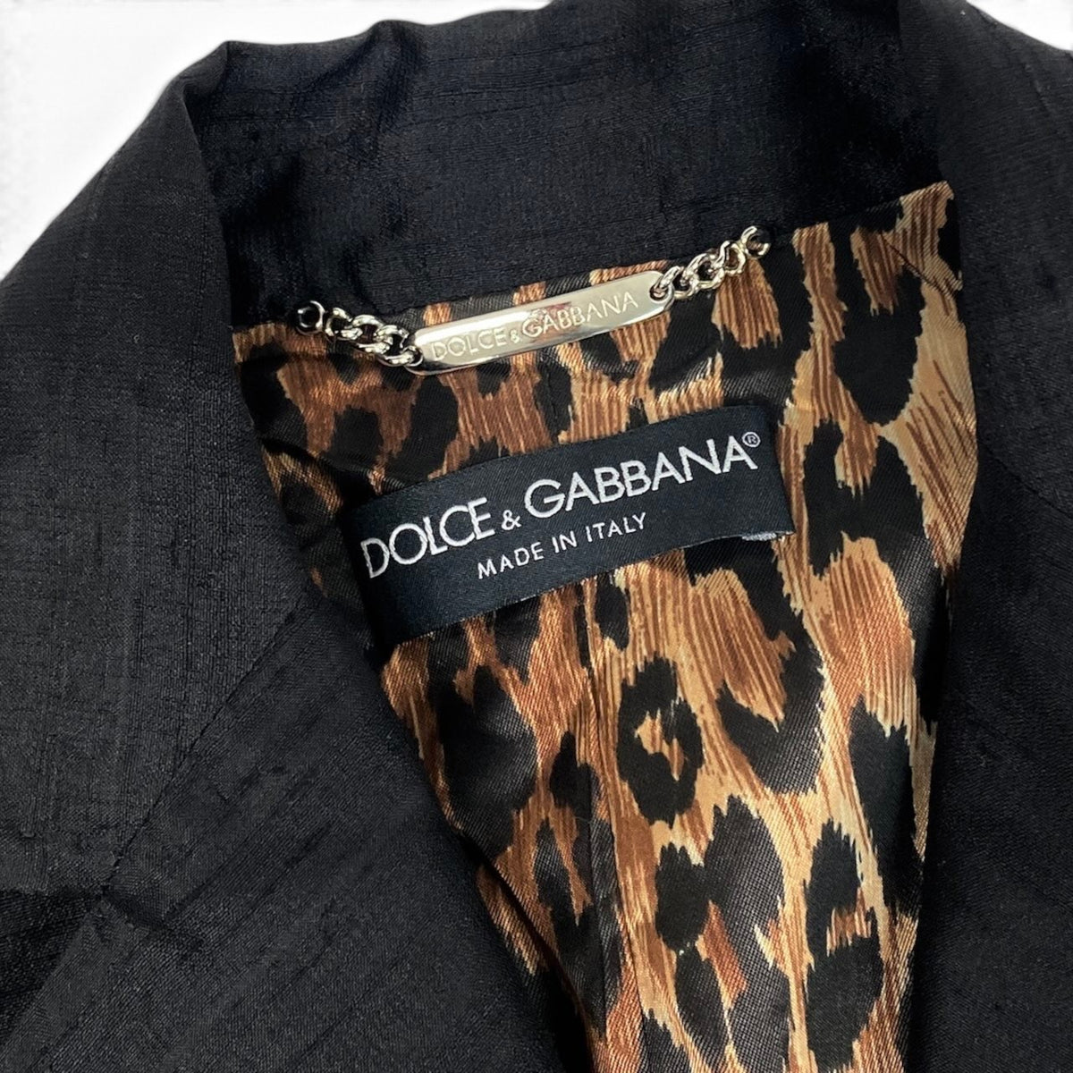 i19 DOLCE＆GABBANA テーラードジャケット イタリア製 40サイズ ブラック シルク100％ レディース 女性用u02t