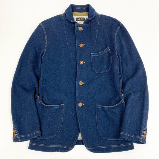 83i29 COLIMBO コリンボ ORIGINAL BELMONT PARK JACKET ベルモントパークジャケット スウェットジャケット Mサイズ インディゴ  メンズo07t
