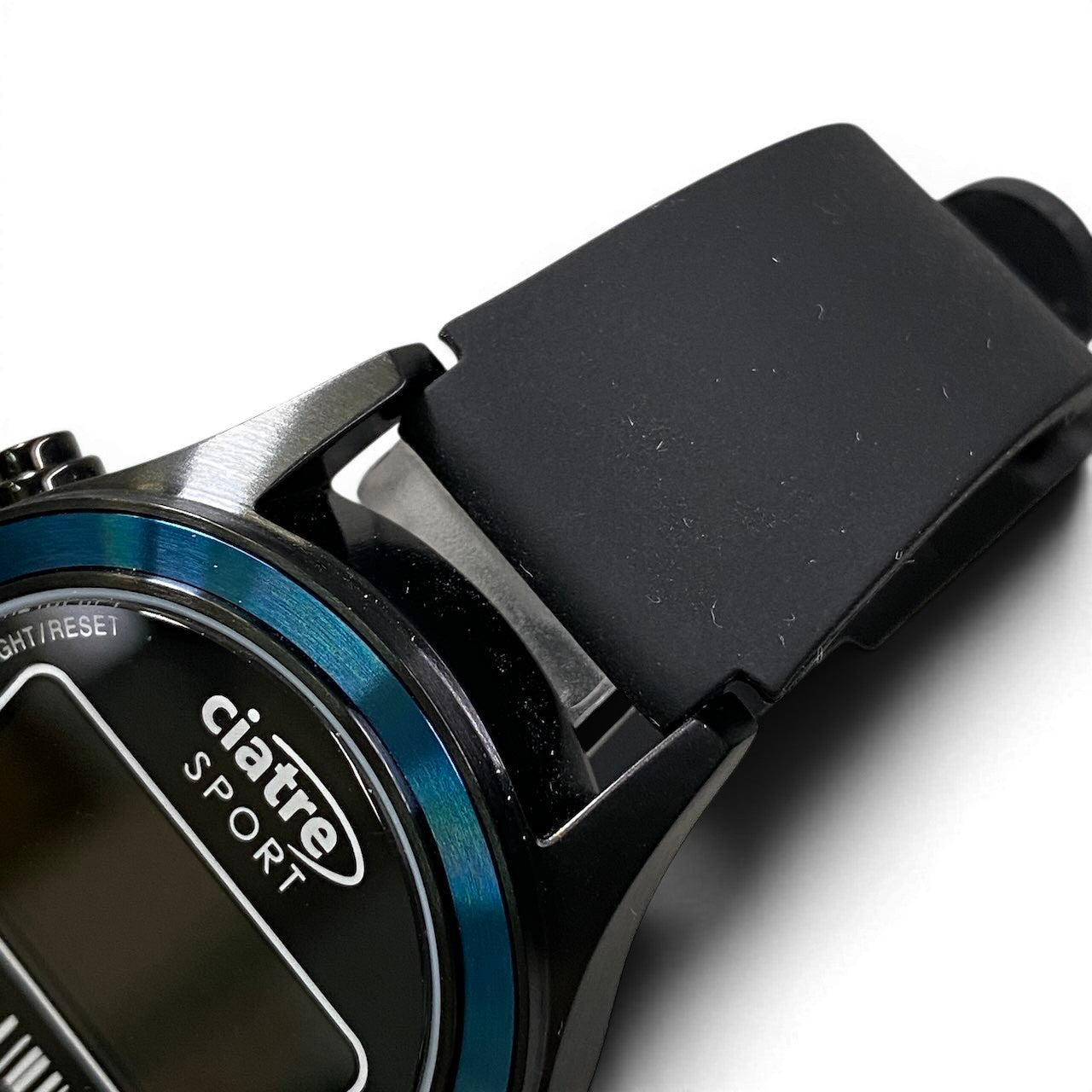 e4 ciatre VAGUE WATCH Co. シアター ヴァーグウォッチカンパニー 腕時計 デジタル時計 シリコンベルト ciatre SPORT DG2000 ブラック ブルー メンズ 紳士用k02i
