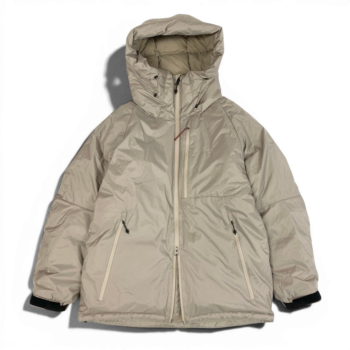 4g1 《美品》 NANGA ナンガ AURORA TEX DOWN JACKET ダウンジャケット ND2441-1A001 サイズXL ベージュ アウトドアt18r